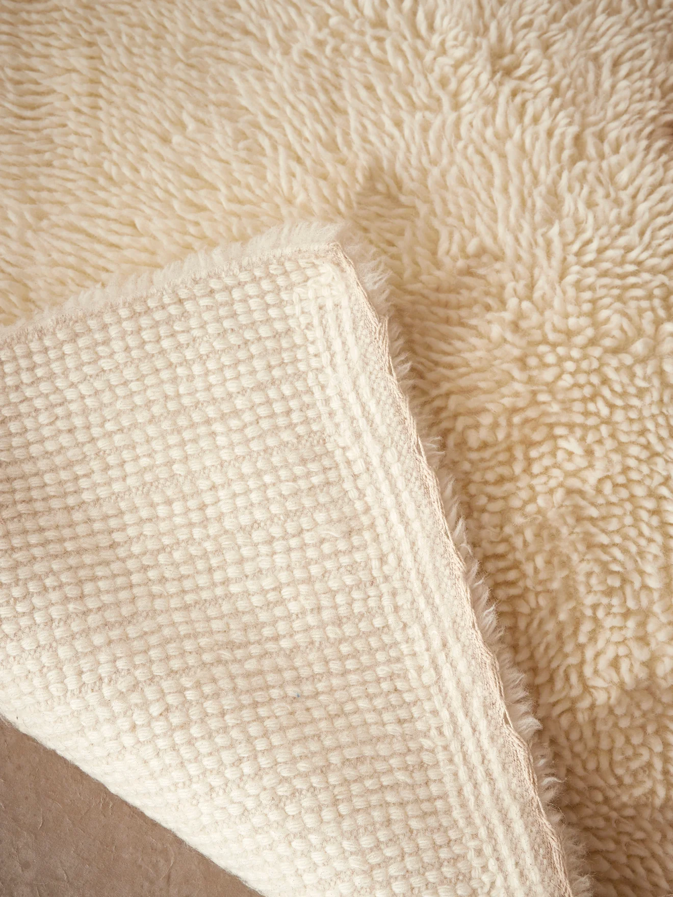 Tapis poils longs pure laine - Image 5