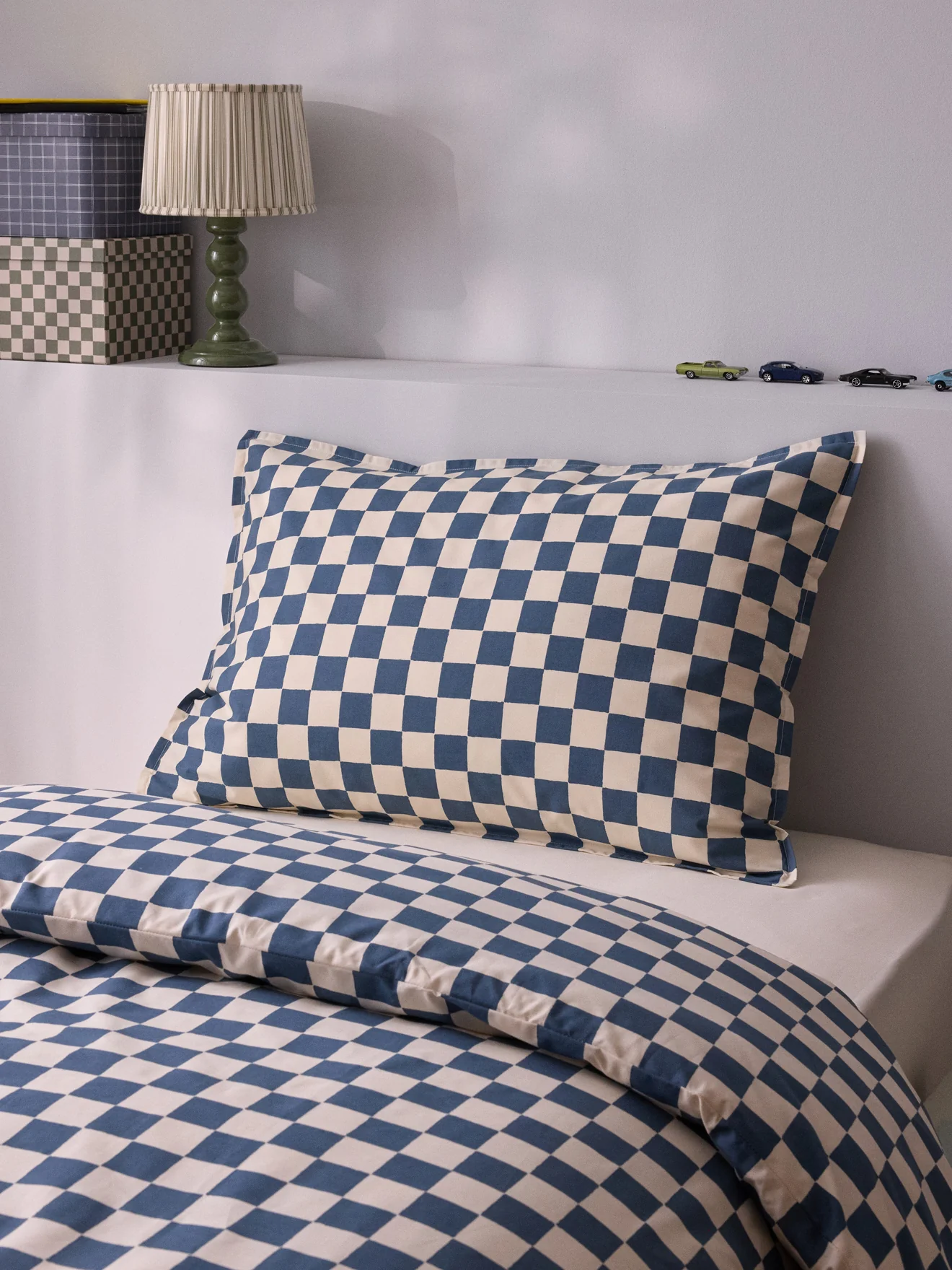 Taie d'oreiller percale de coton "Marius" - Image 3