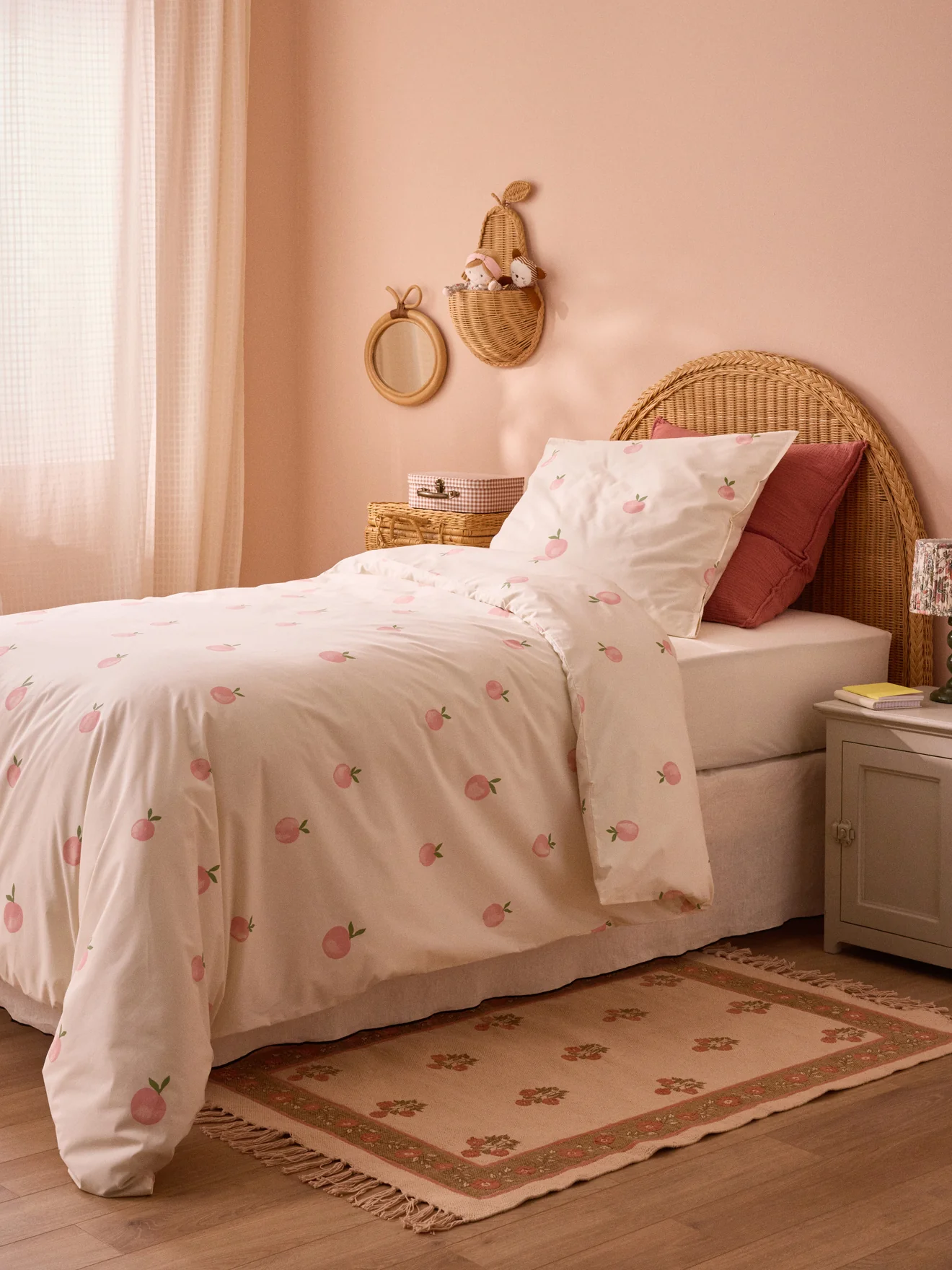 Taie d'oreiller percale de coton "Margareth" - Image 5
