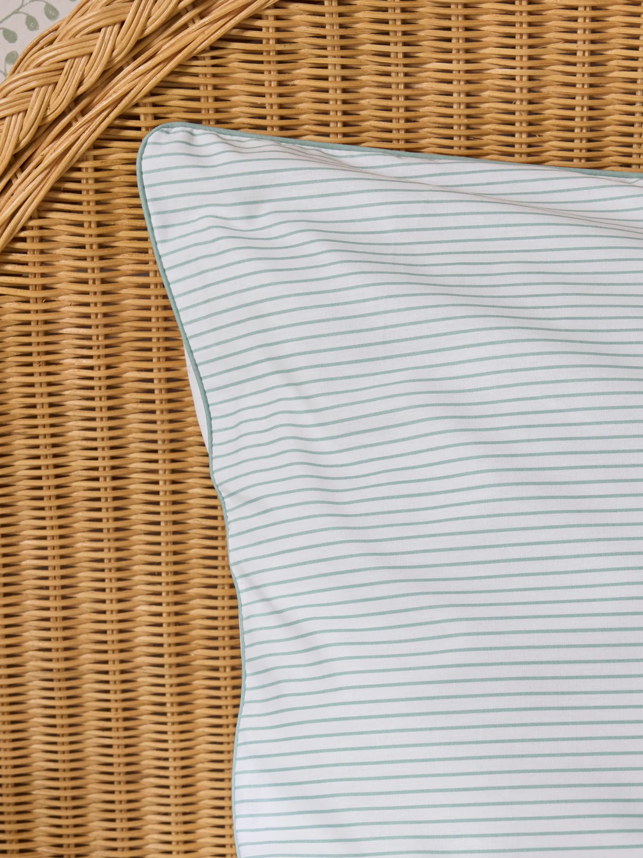 Taie d'oreiller coton "Esprit petit Jouy" - Image 3