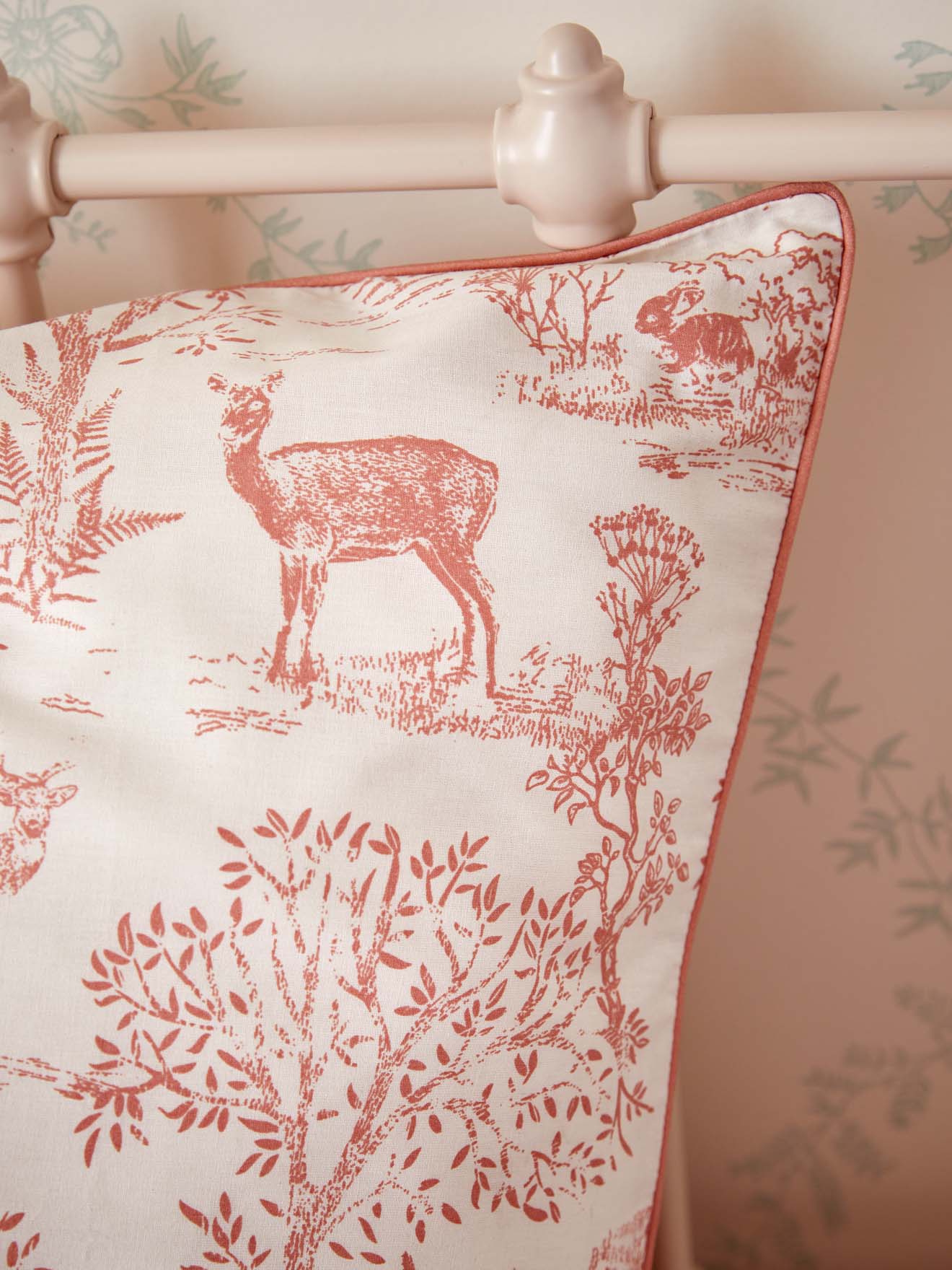 Taie d'oreiller coton "Esprit petit Jouy" - Image 3