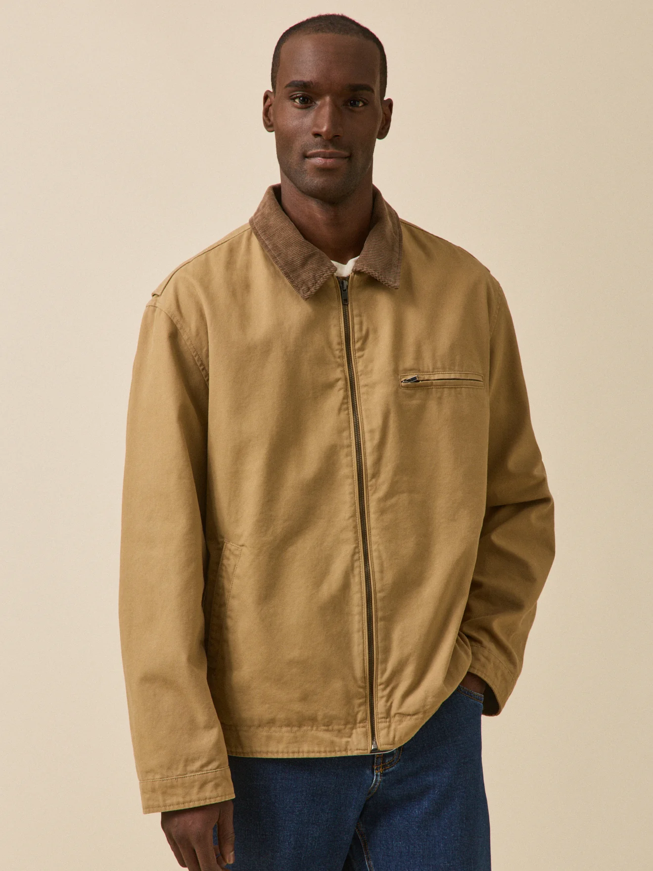 Veste col velours homme - Image 2