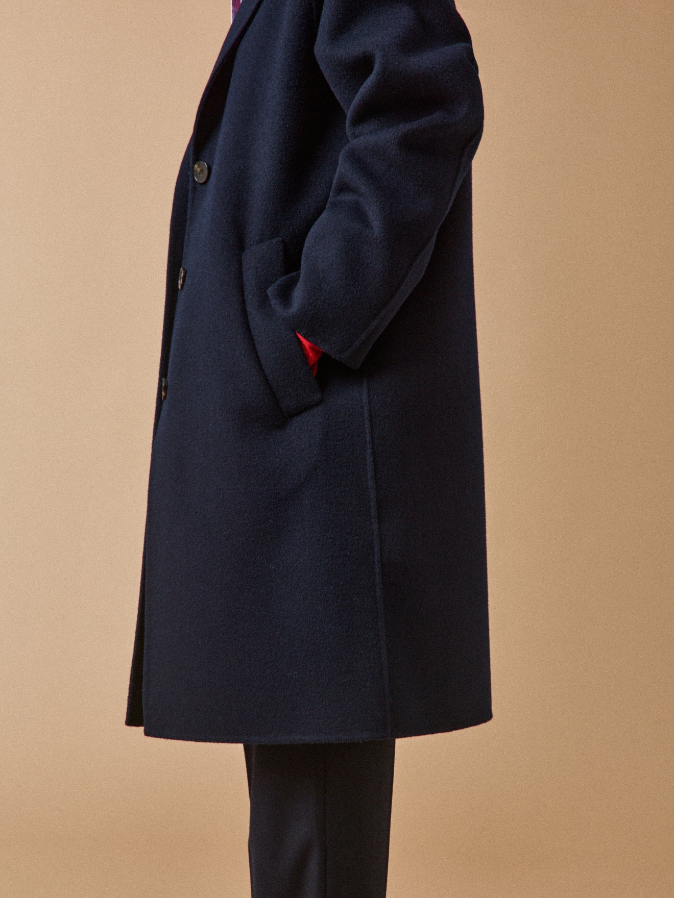 Manteau lainage double face femme - Image 10