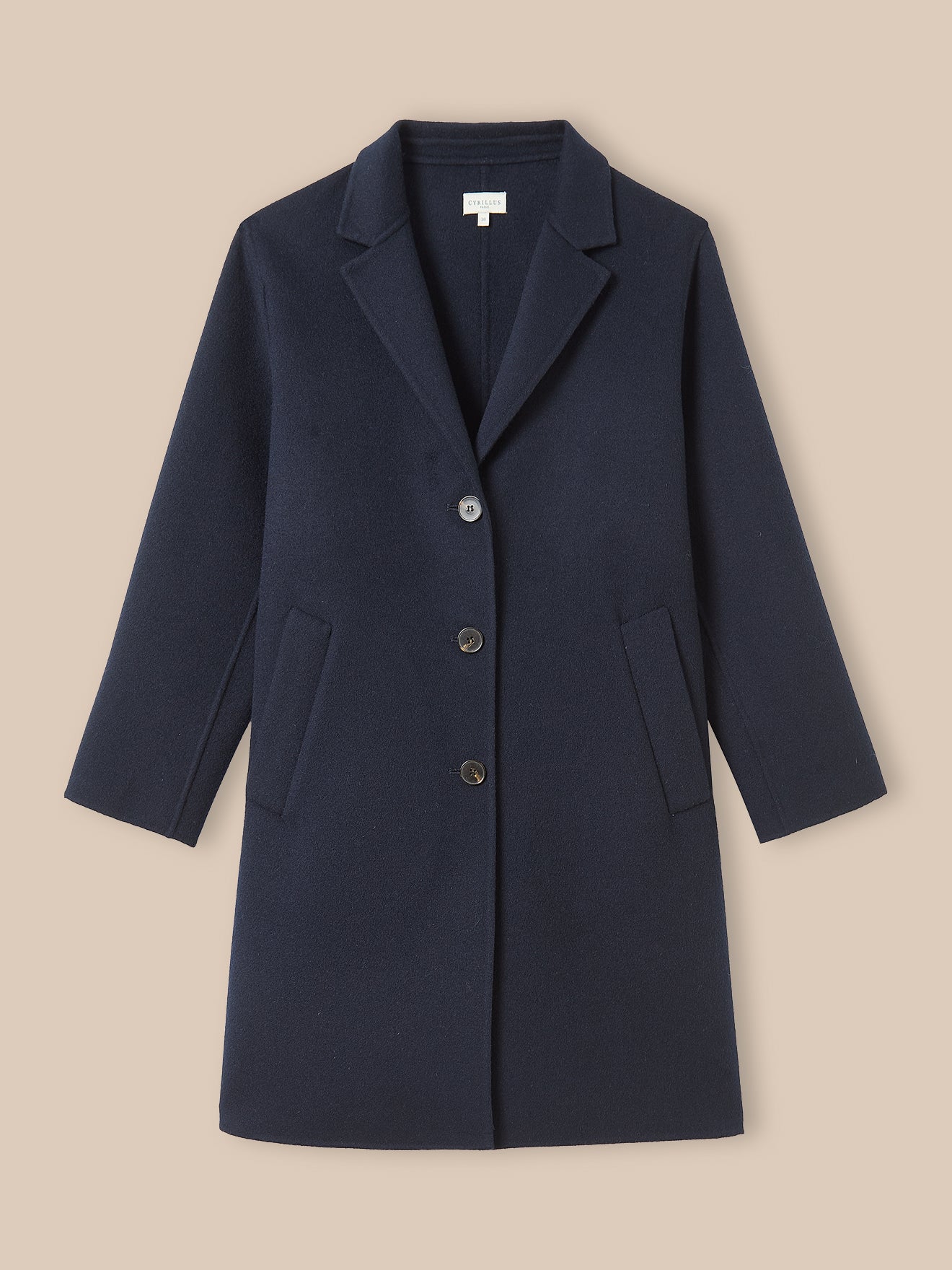 Manteau lainage double face femme - Image 6