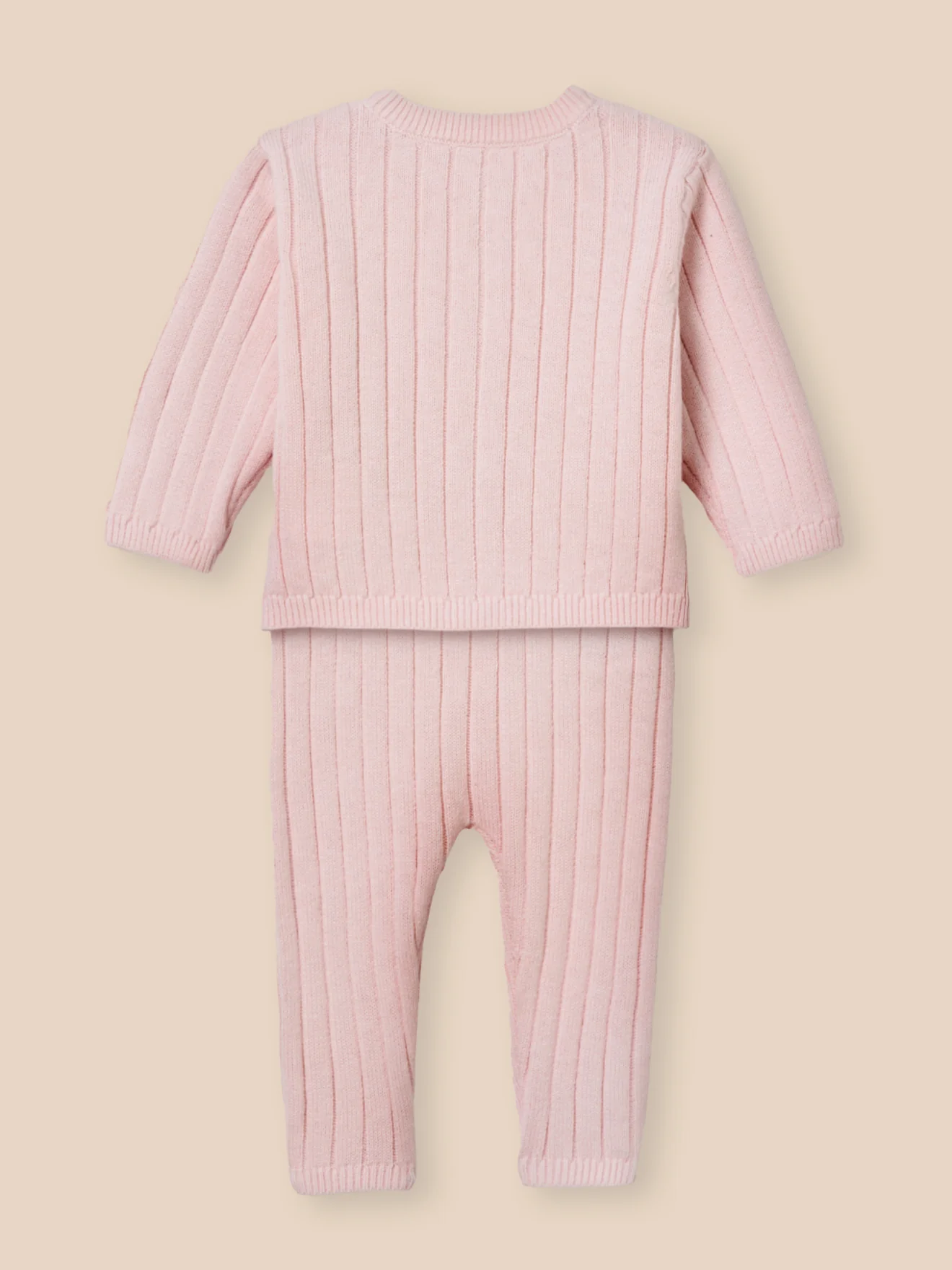 Ensemble bébé coton biologique et laine - Image 3