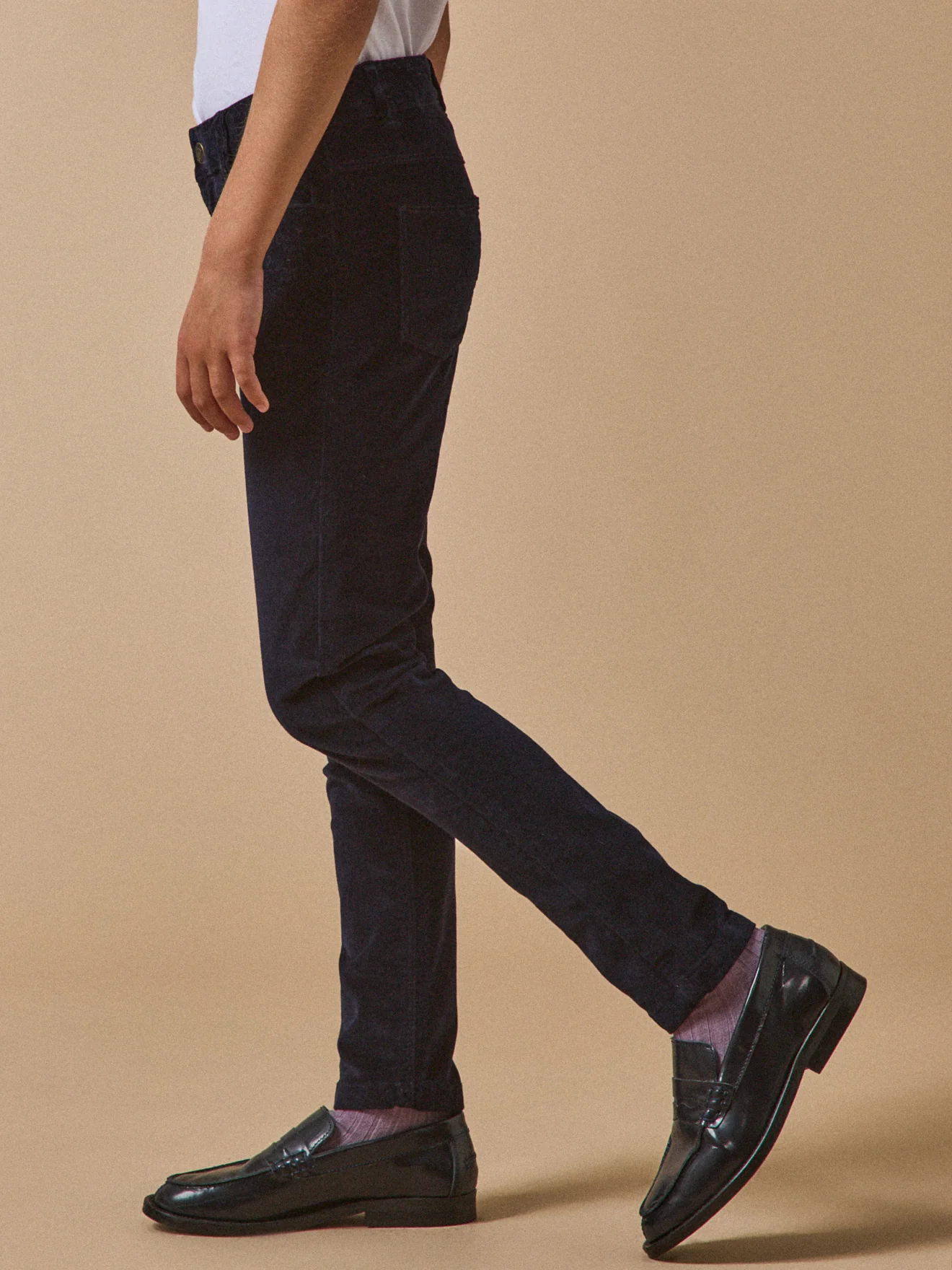 Slim en velours Fille - Image 2