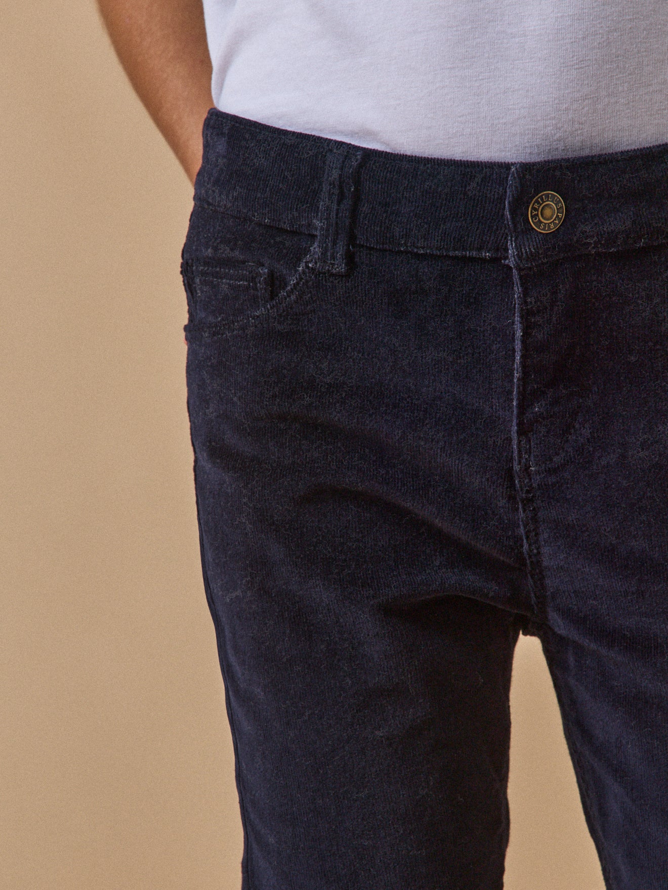 Slim en velours Fille - Image 4