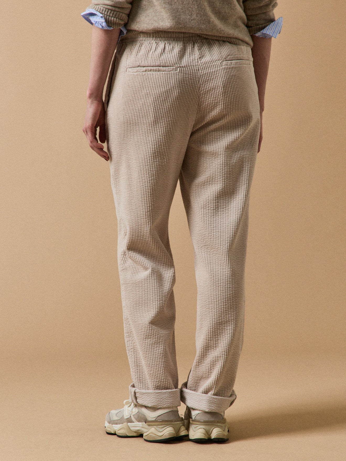 Pantalon velours gaufré femme Agathe - Image 3