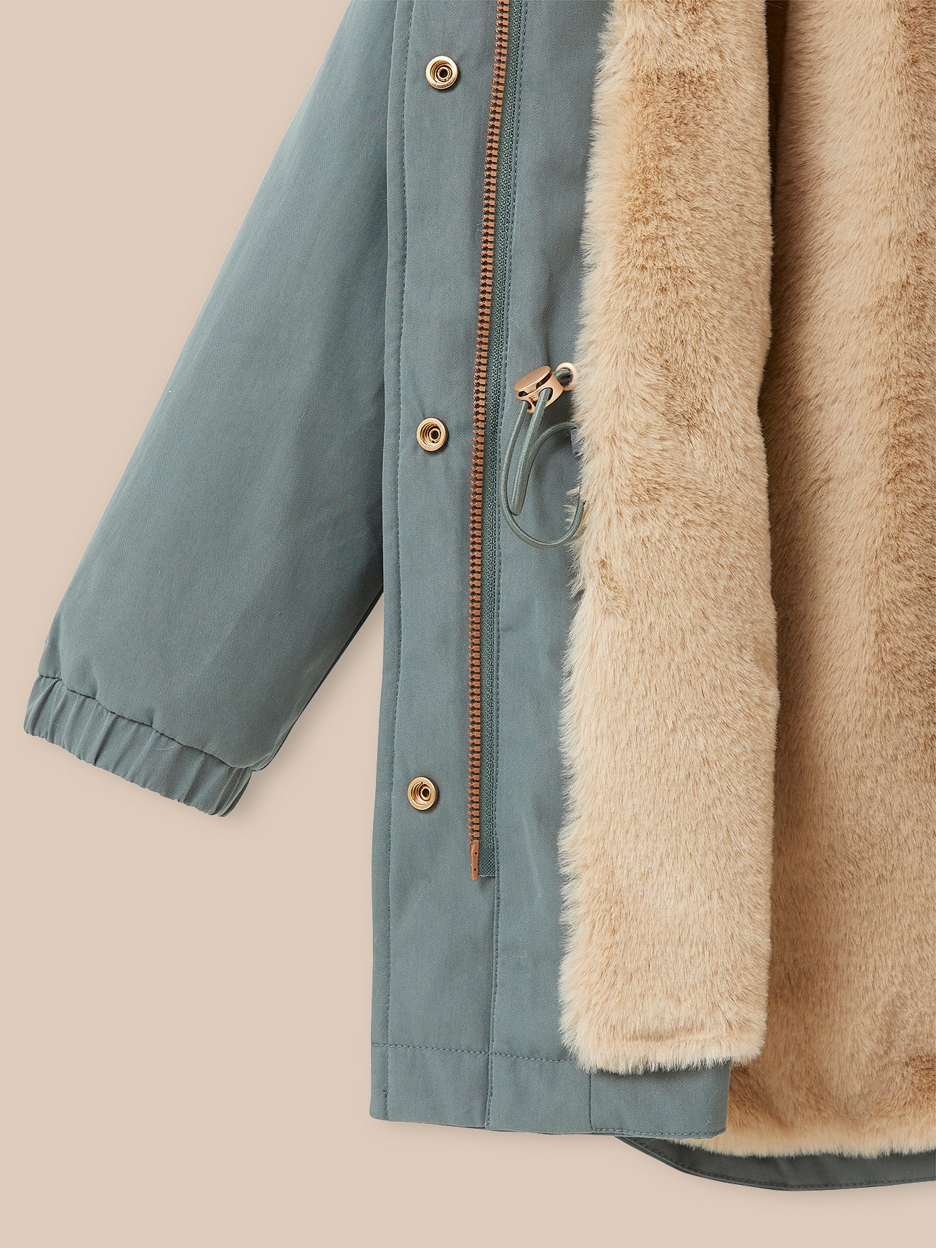 Parka imitation fourrure - Collection Junior - Image 7