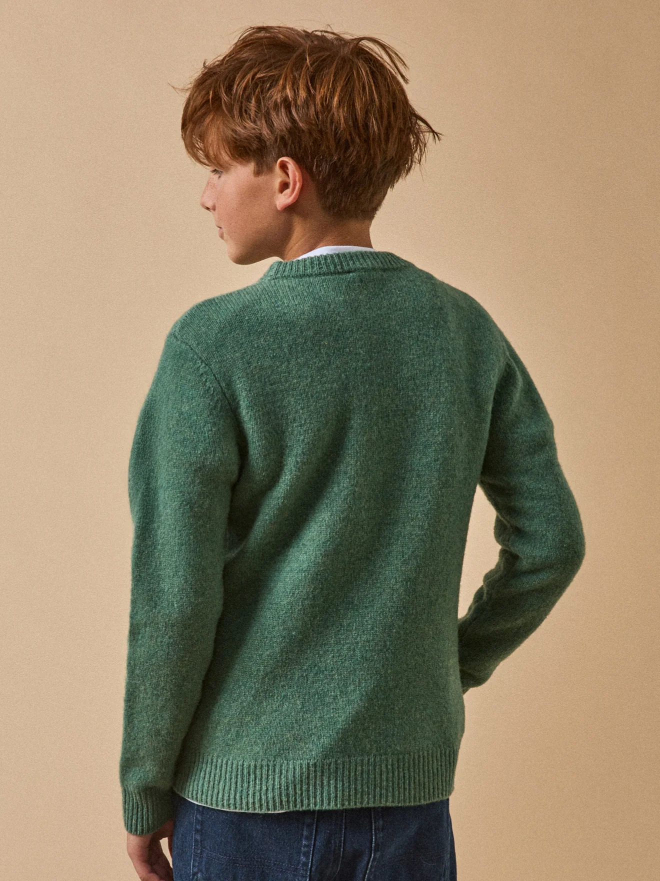 Pull Garçon en laine merinos - Image 2