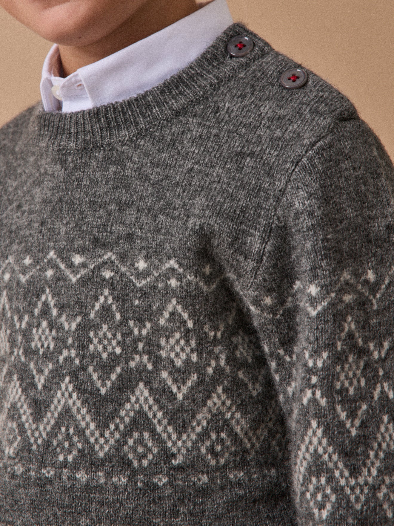 Pull jacquard Garçon - Image 3