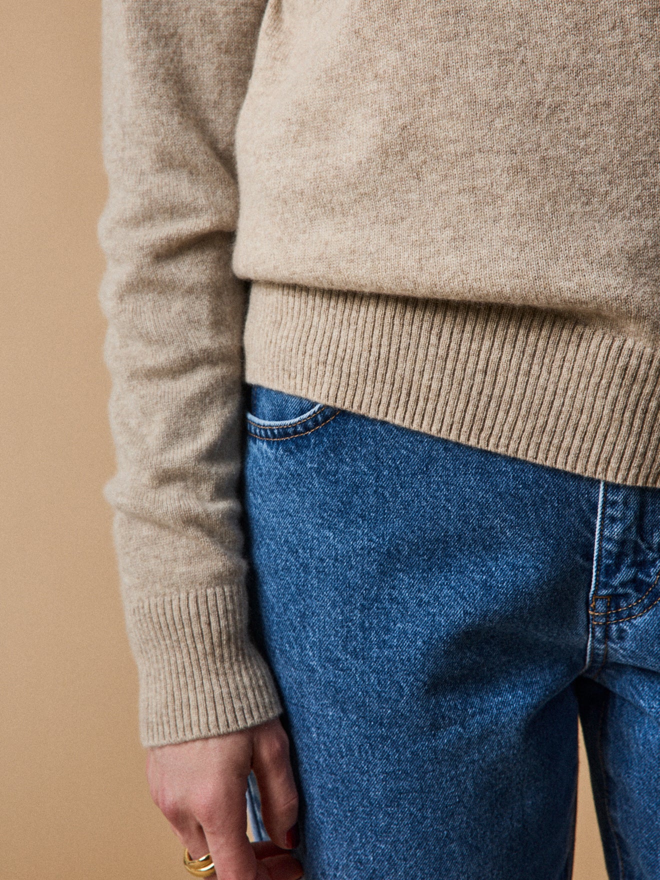 Pull col rond femme - Collection Cachemire - Image 3