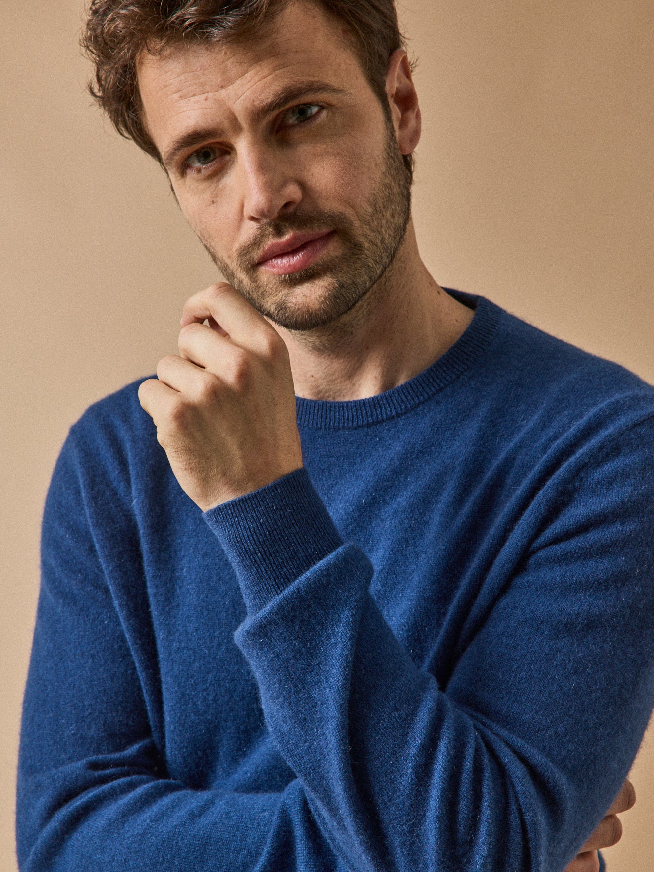 Pull col rond homme - Collection Cachemire - Image 3