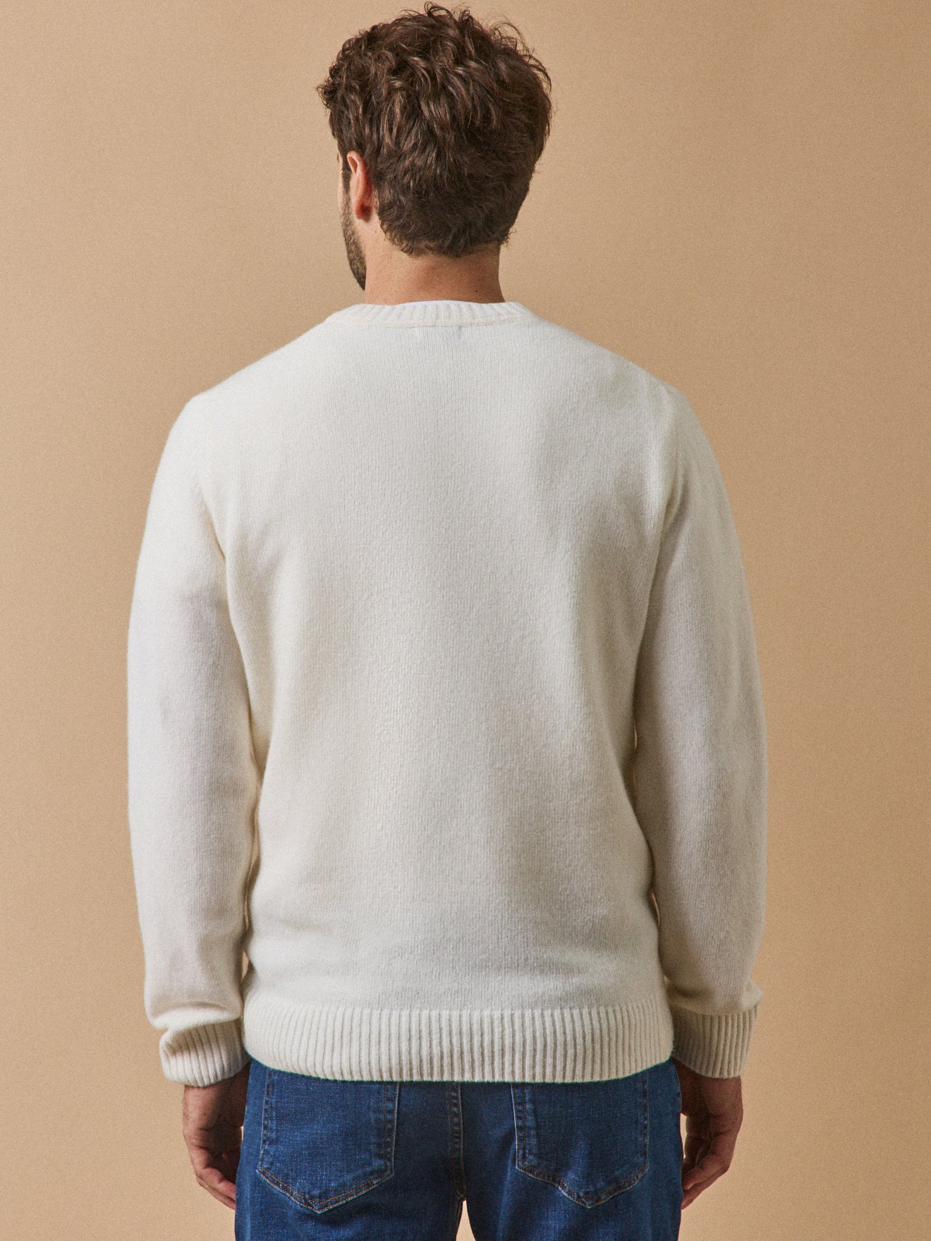 Pull col rond homme mélange laine - Image 2