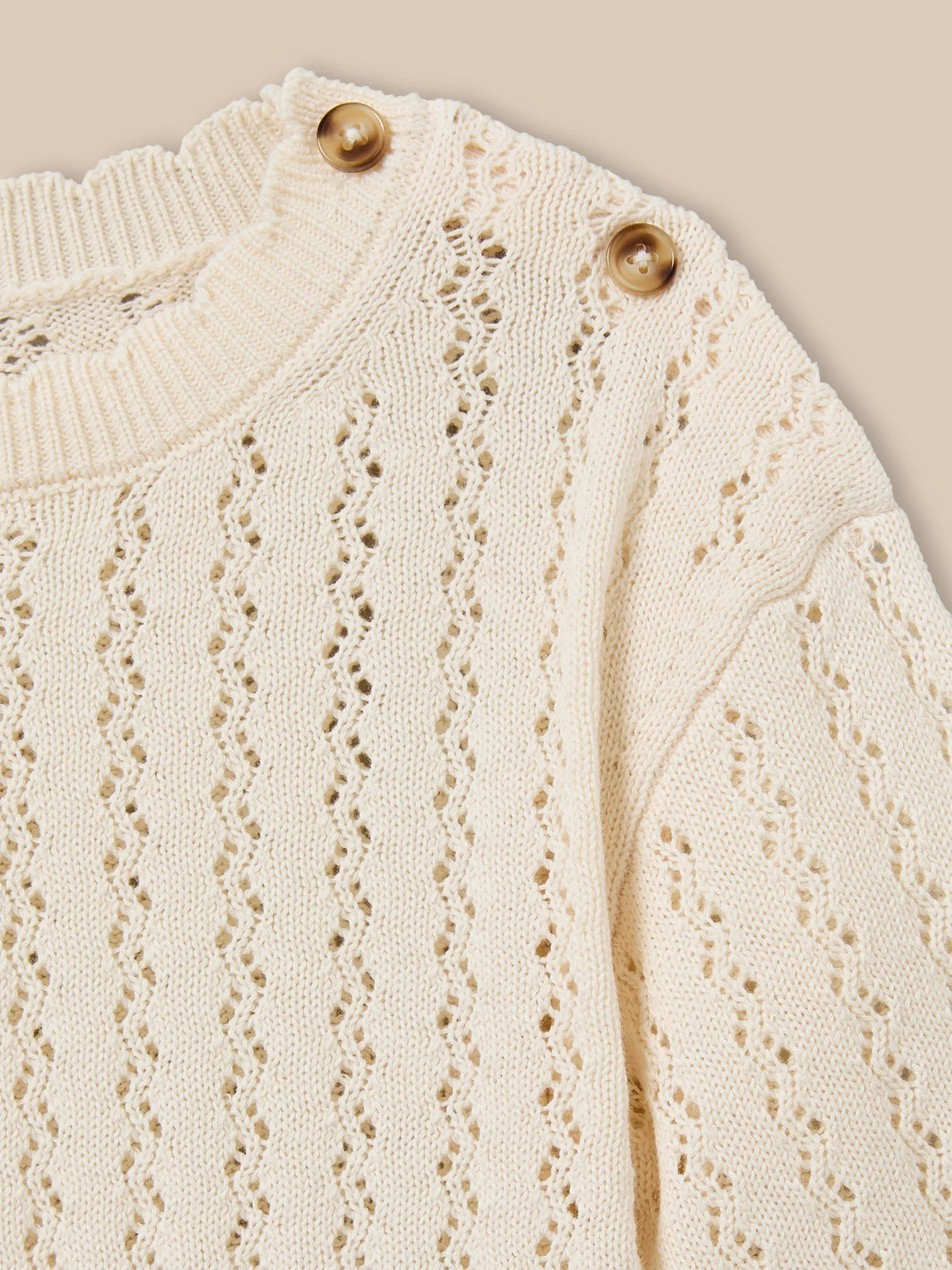 Pull en crochet Fille - Collection Junior - Image 3