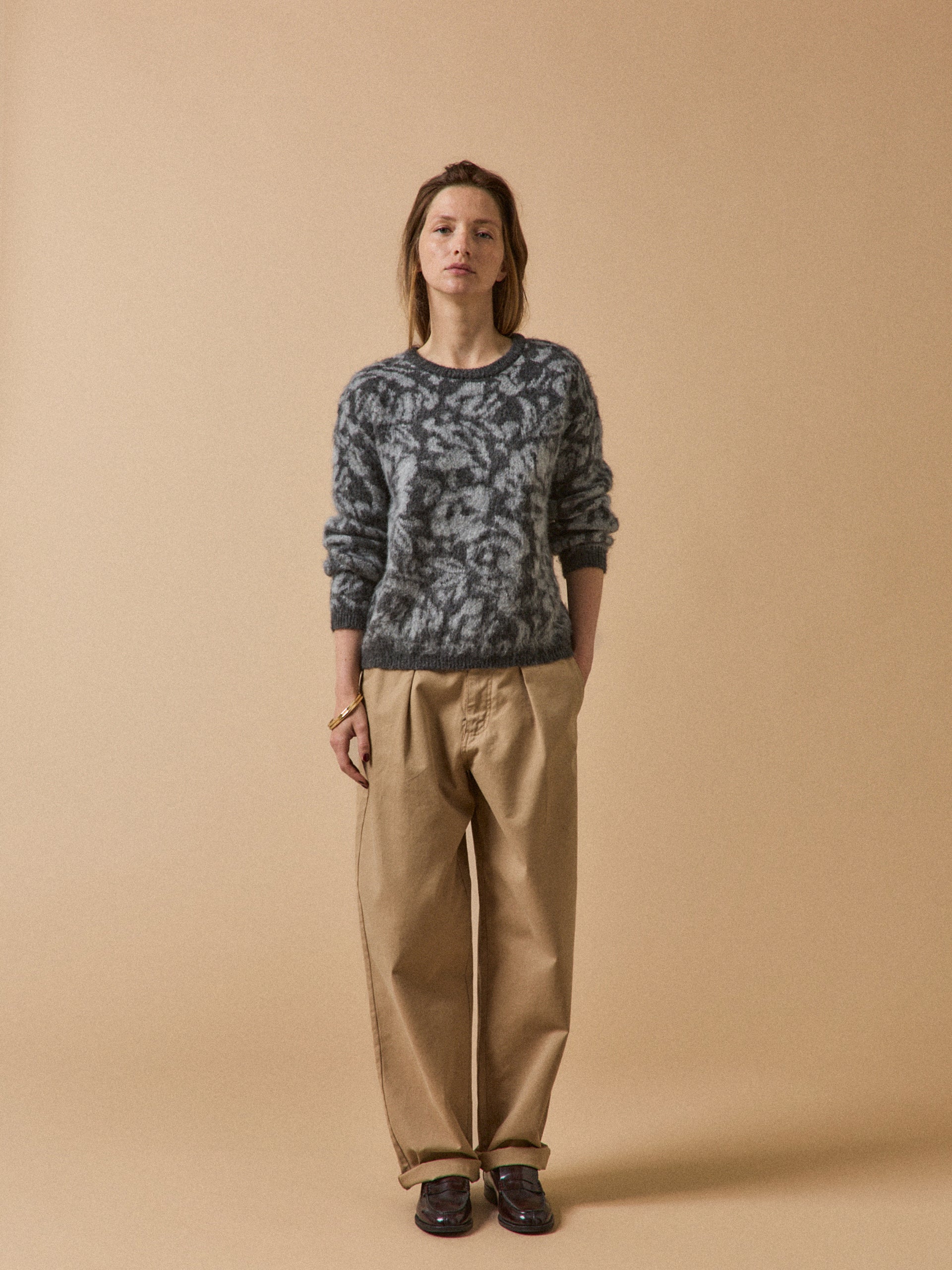 Pull jacquard Luna femme - Image 5