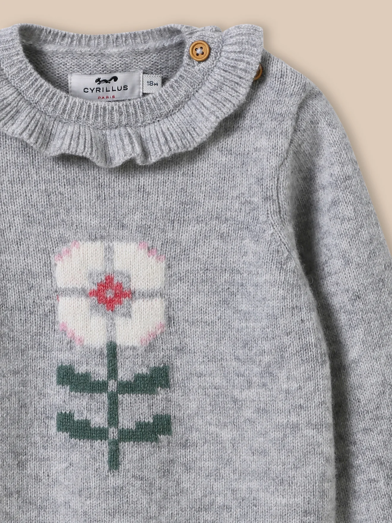 Pull en laine bébé - Image 3