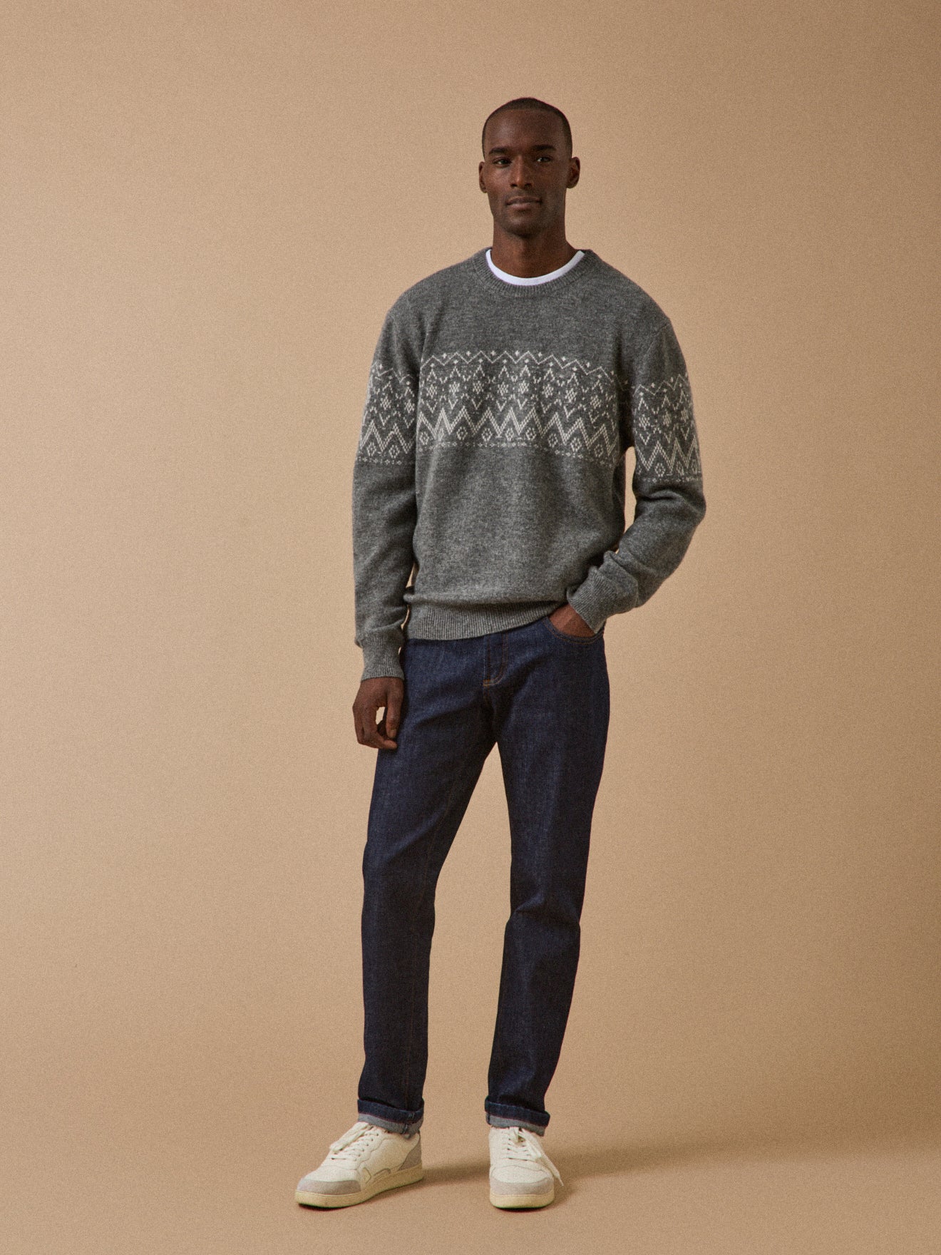 Pull jacquard homme - Image 5