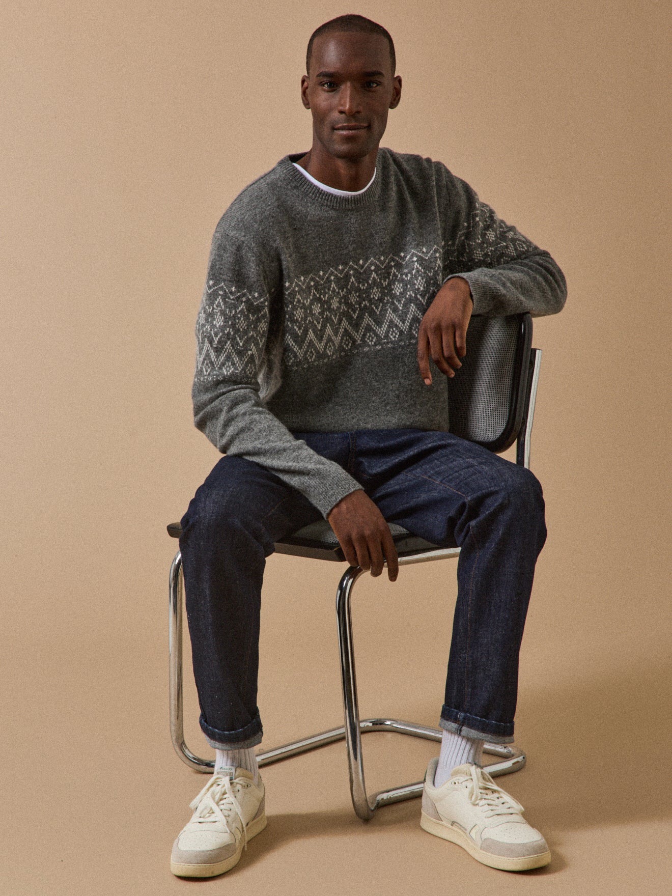 Pull jacquard homme - Image 6