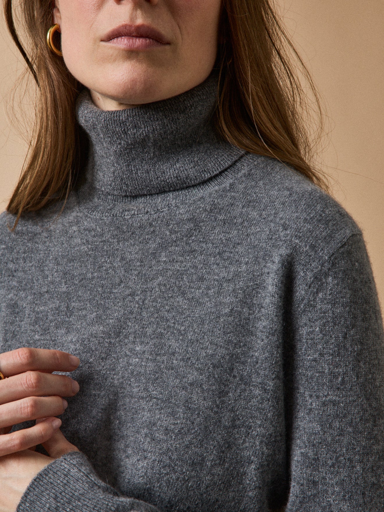 Pull col roulé femme - Collection Cachemire - Image 3