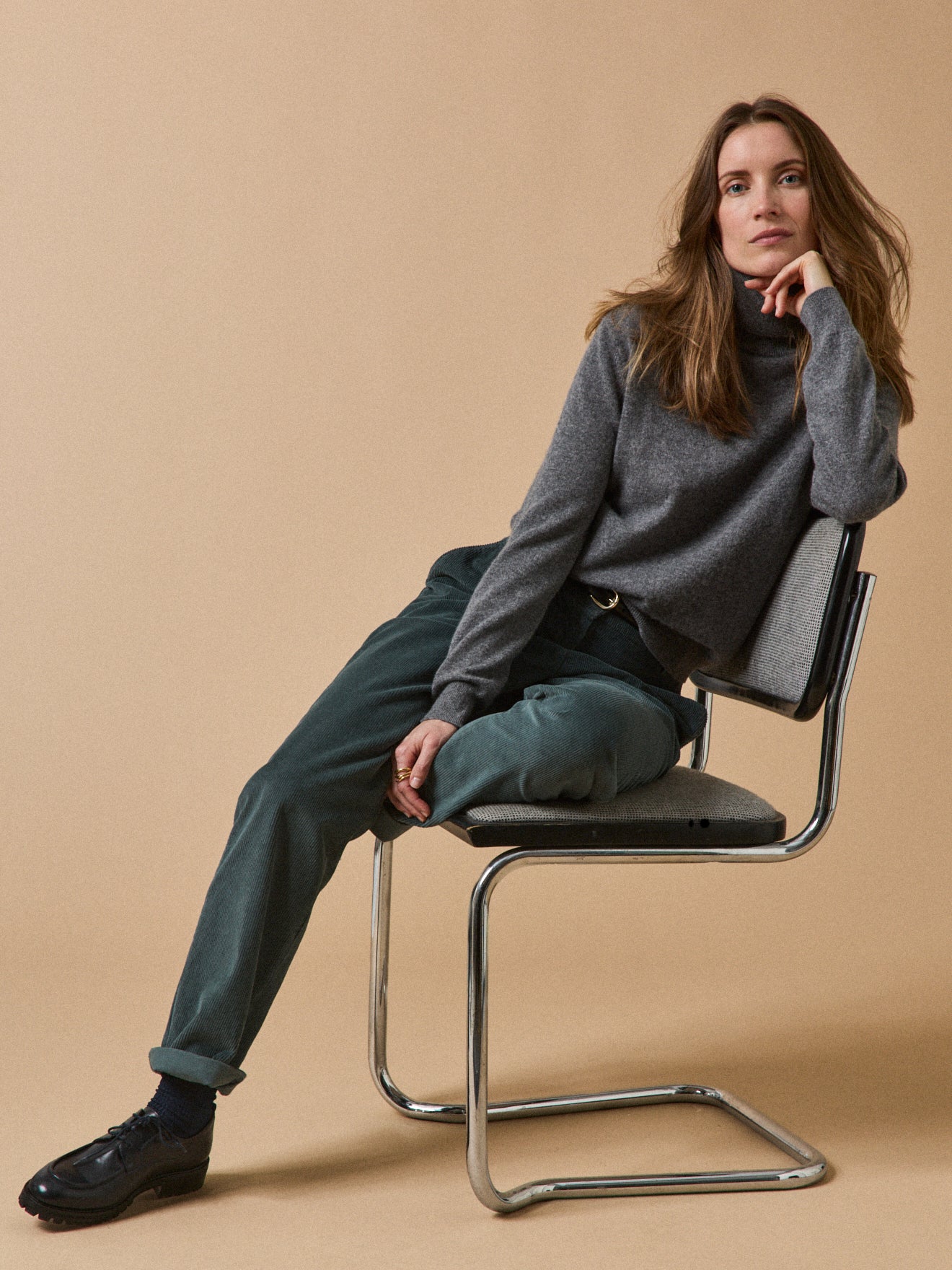Pull col roulé femme - Collection Cachemire - Image 4