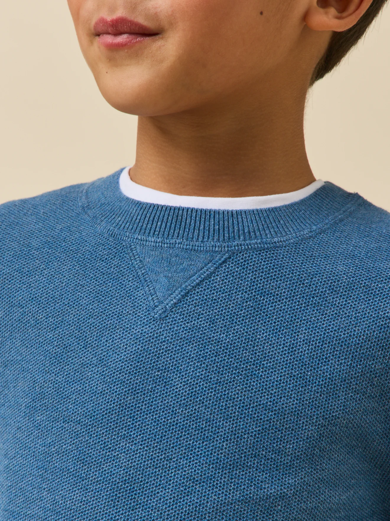 Pull Garçon maille fantaisie - Image 3