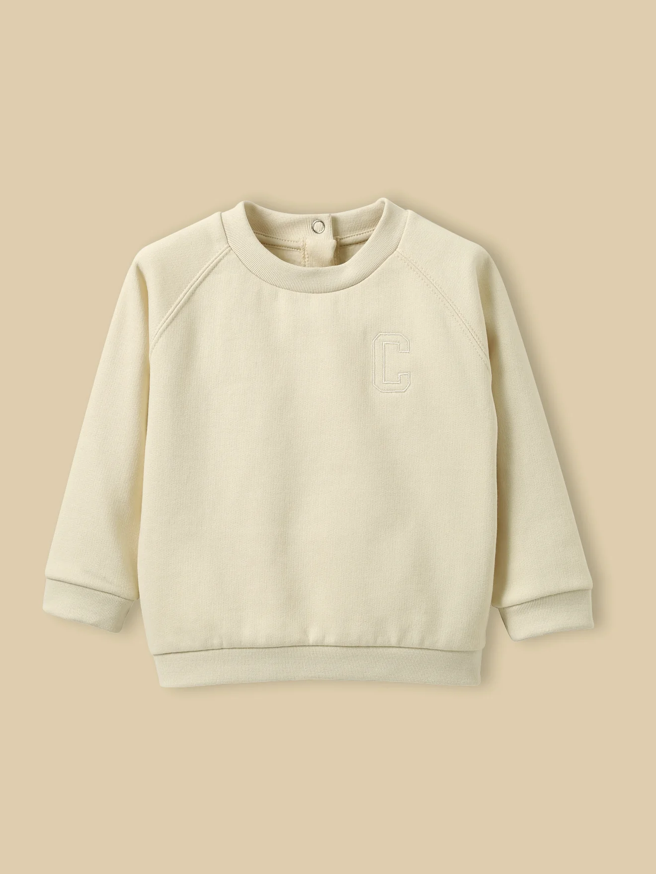 Sweat brodé Bébé - Coton biologique