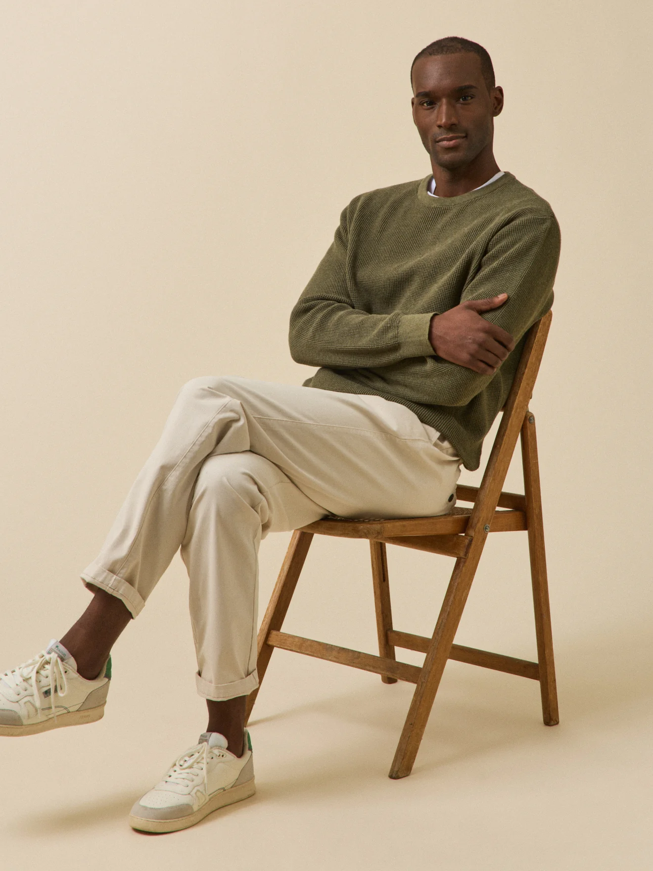 Pull maille gaufrée homme - Image 6