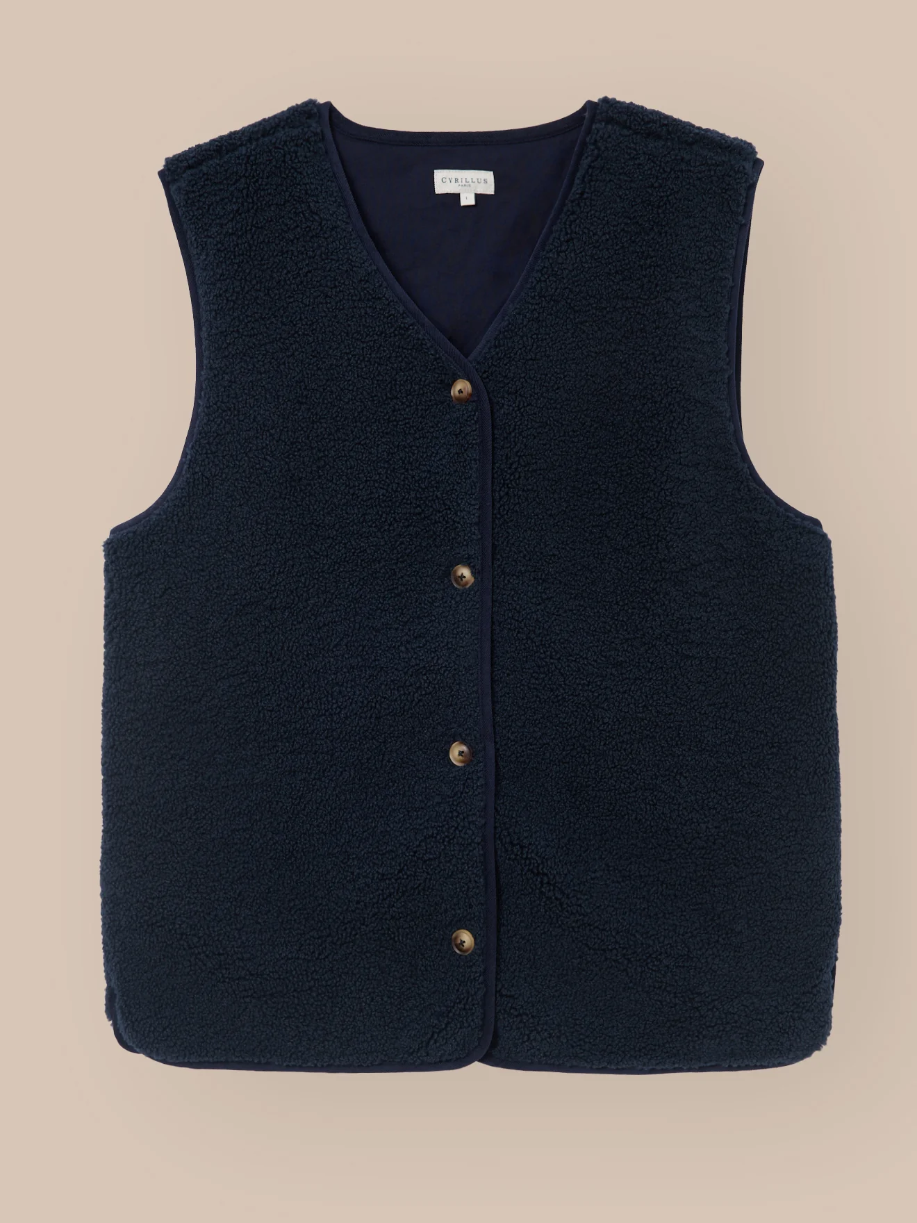 Veste sans manches en sherpa homme - Image 7