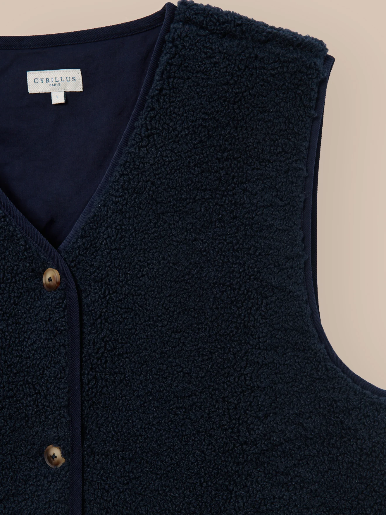Veste sans manches en sherpa homme - Image 9