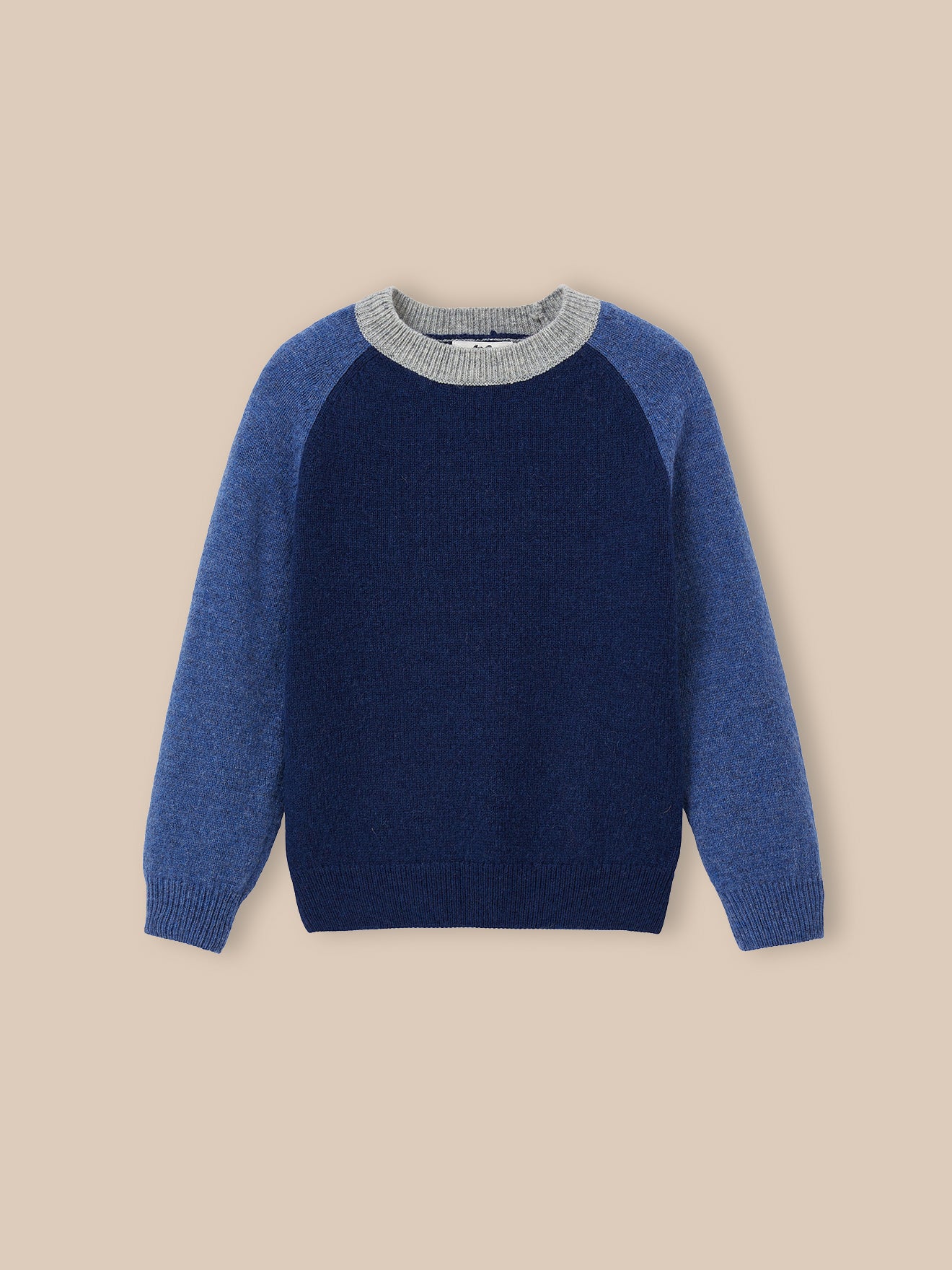 Pull colorblock laine Garçon