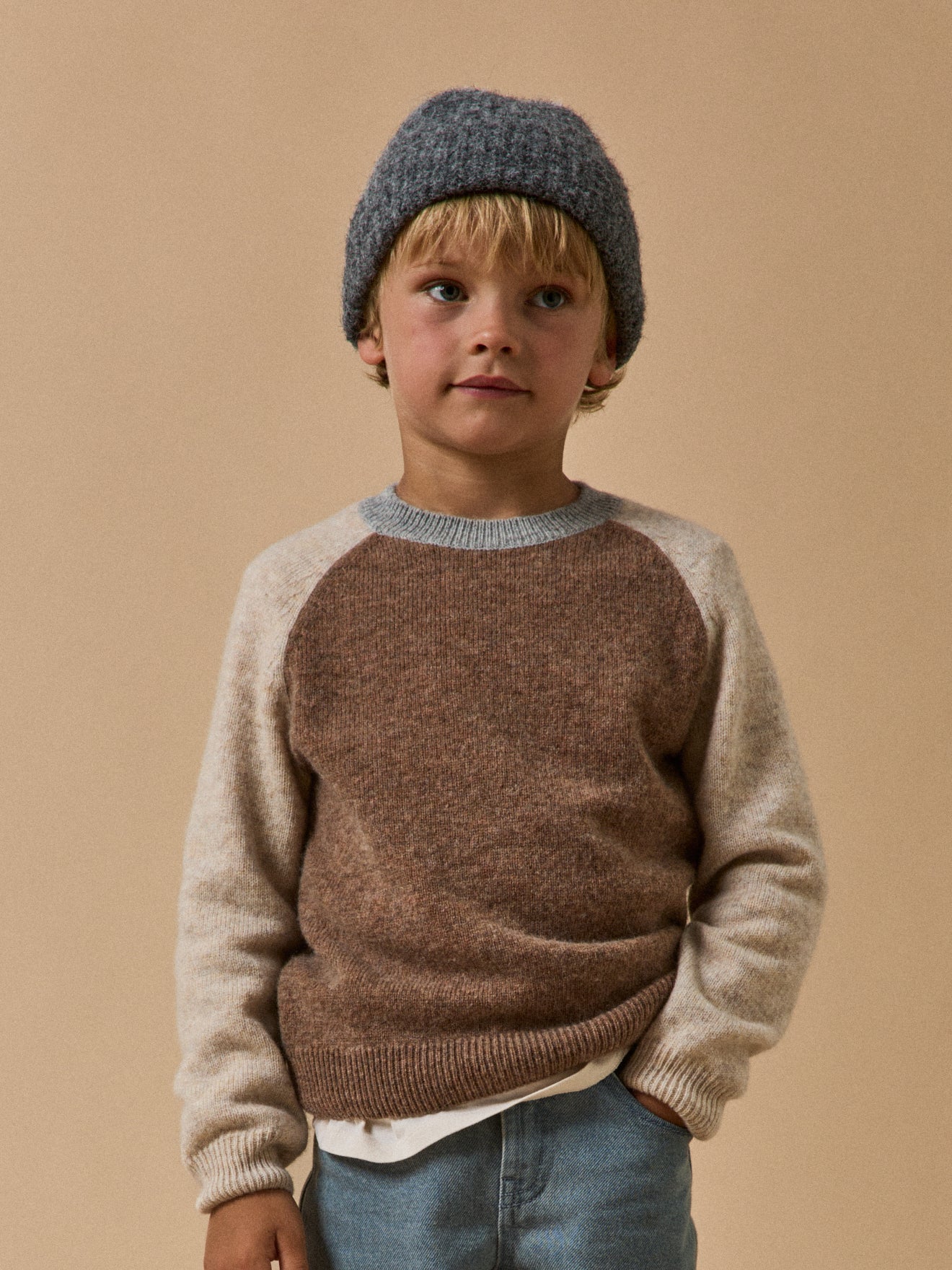 Pull colorblock laine Garçon - Image 5