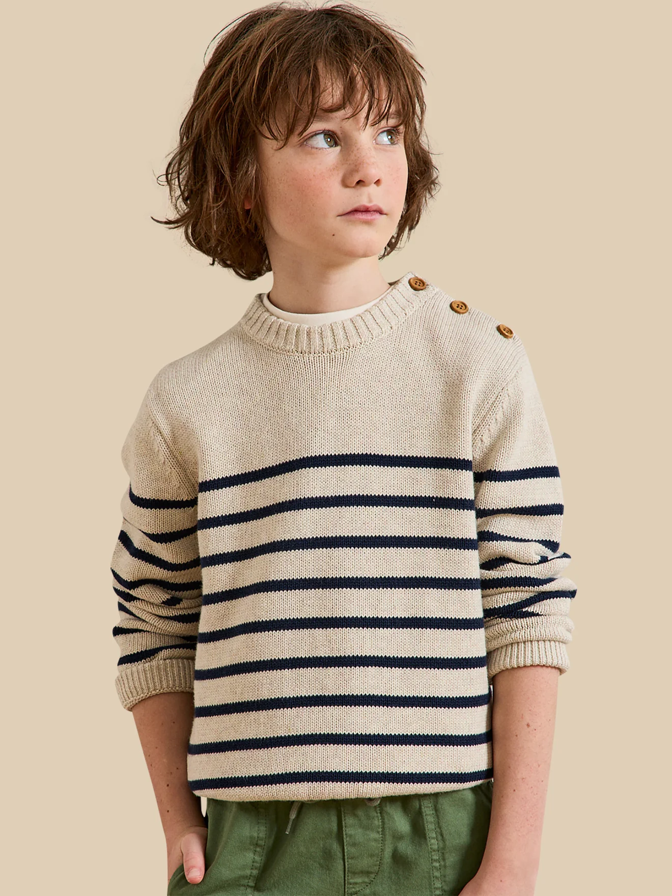 Pull marin garçon