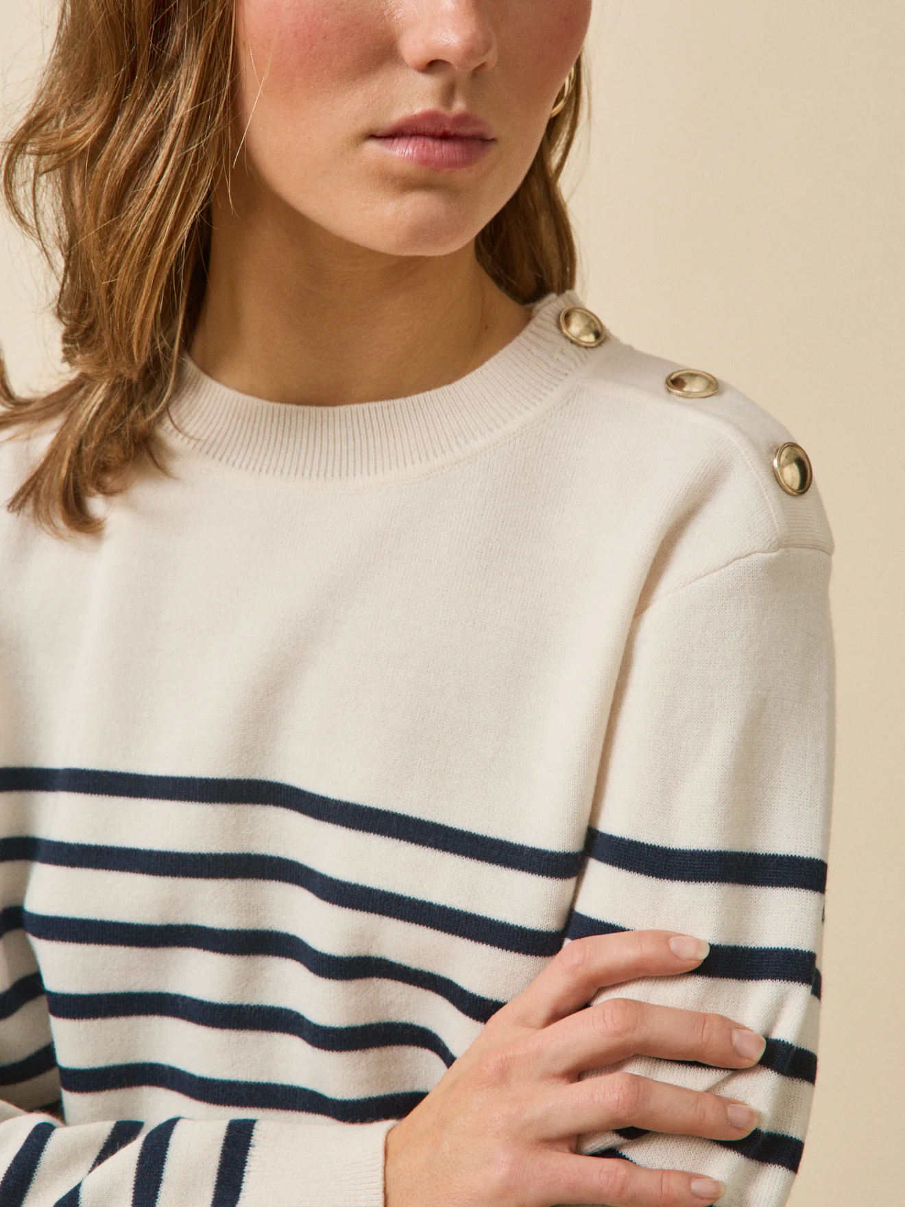 Pull marinière femme laine RWS* - Image 3