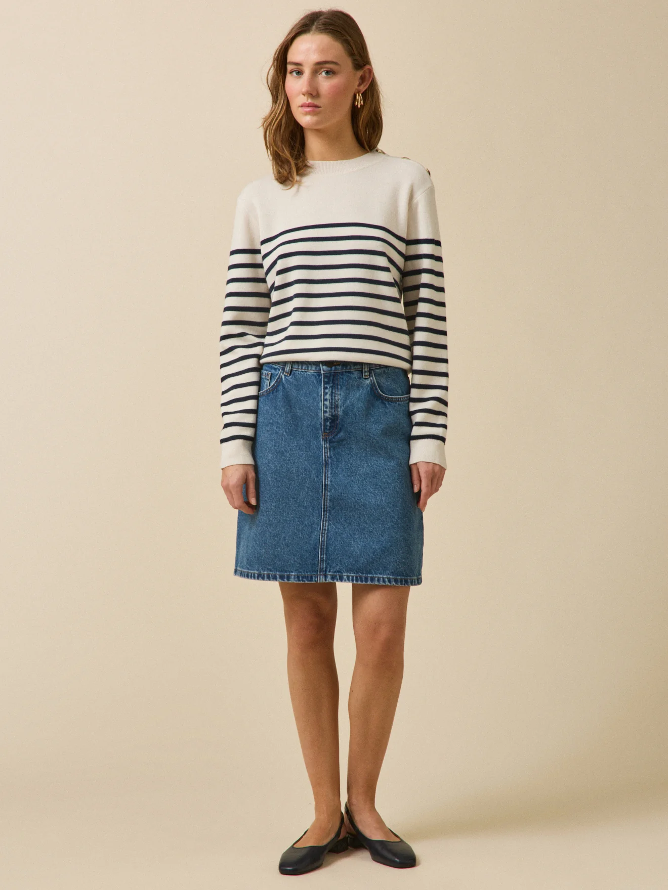 Pull marinière femme laine RWS* - Image 4