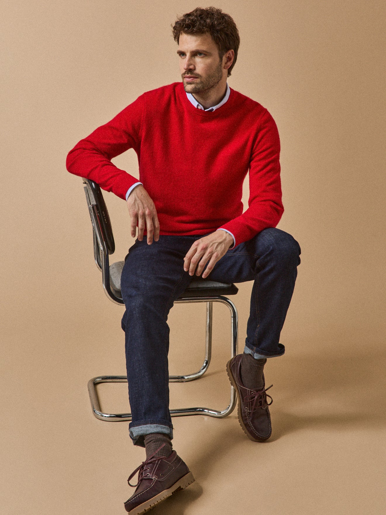 Pull col rond homme - Collection Cachemire - Image 6