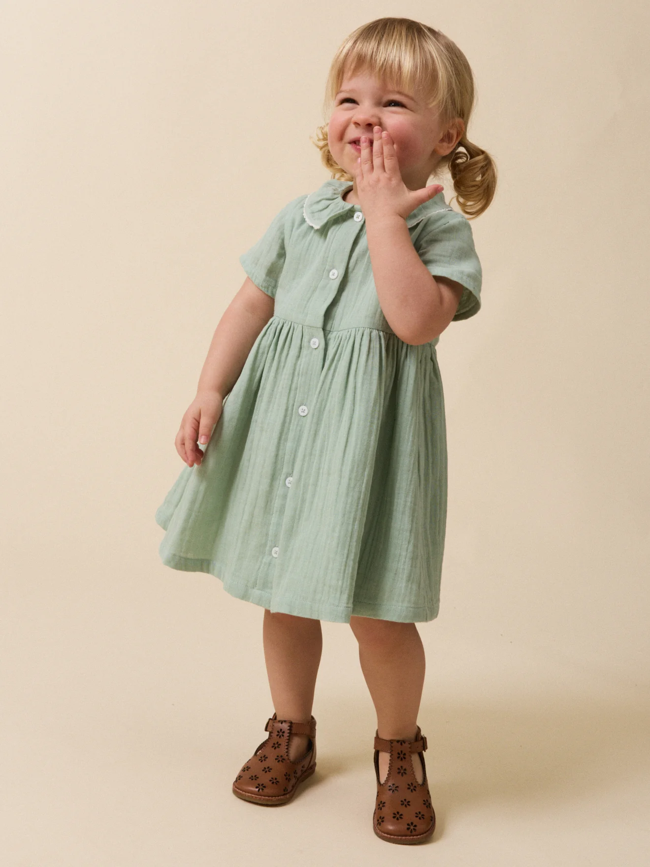 Robe en gaze de coton Bébé - Image 4