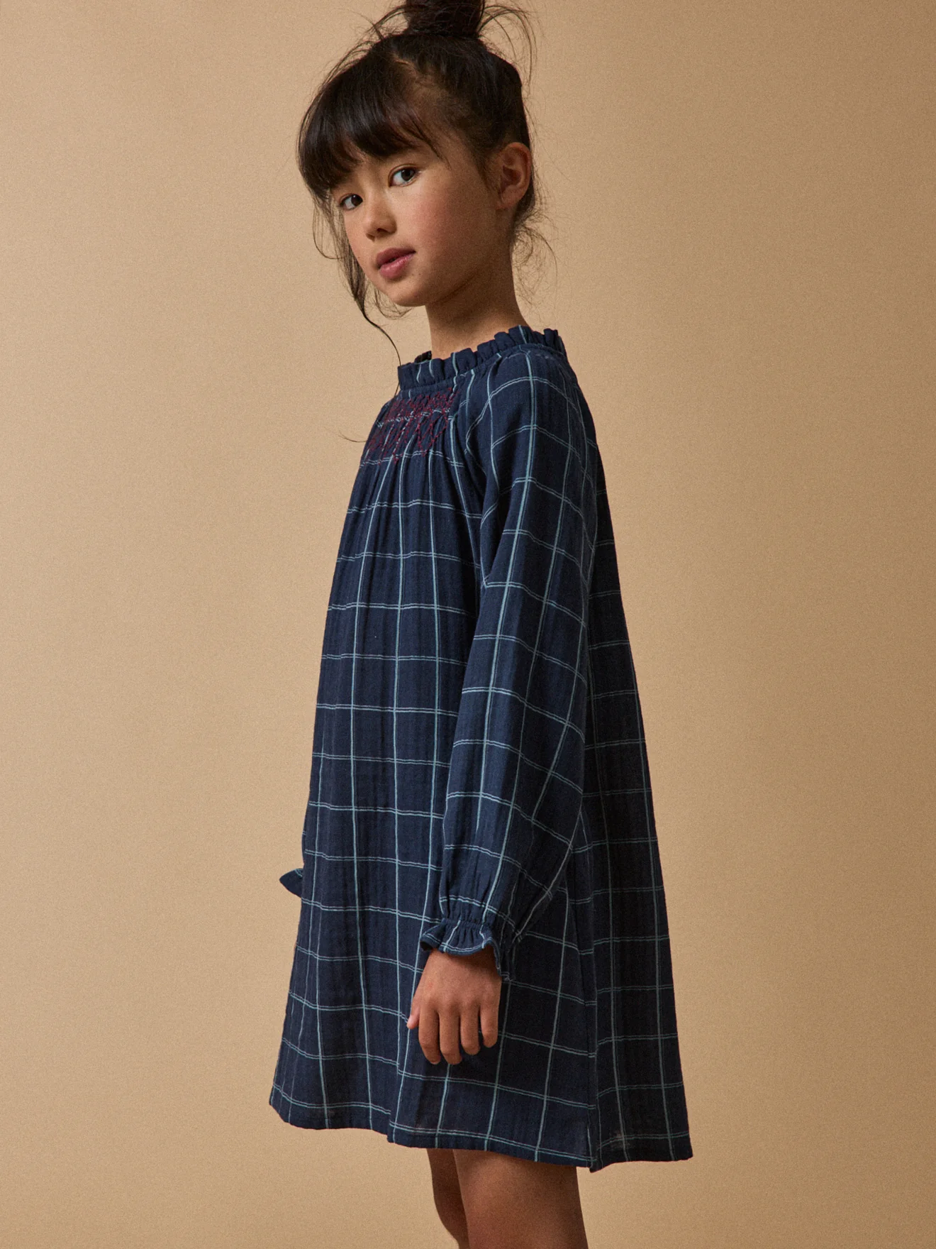 Robe en double gaze de coton Fille - Image 2