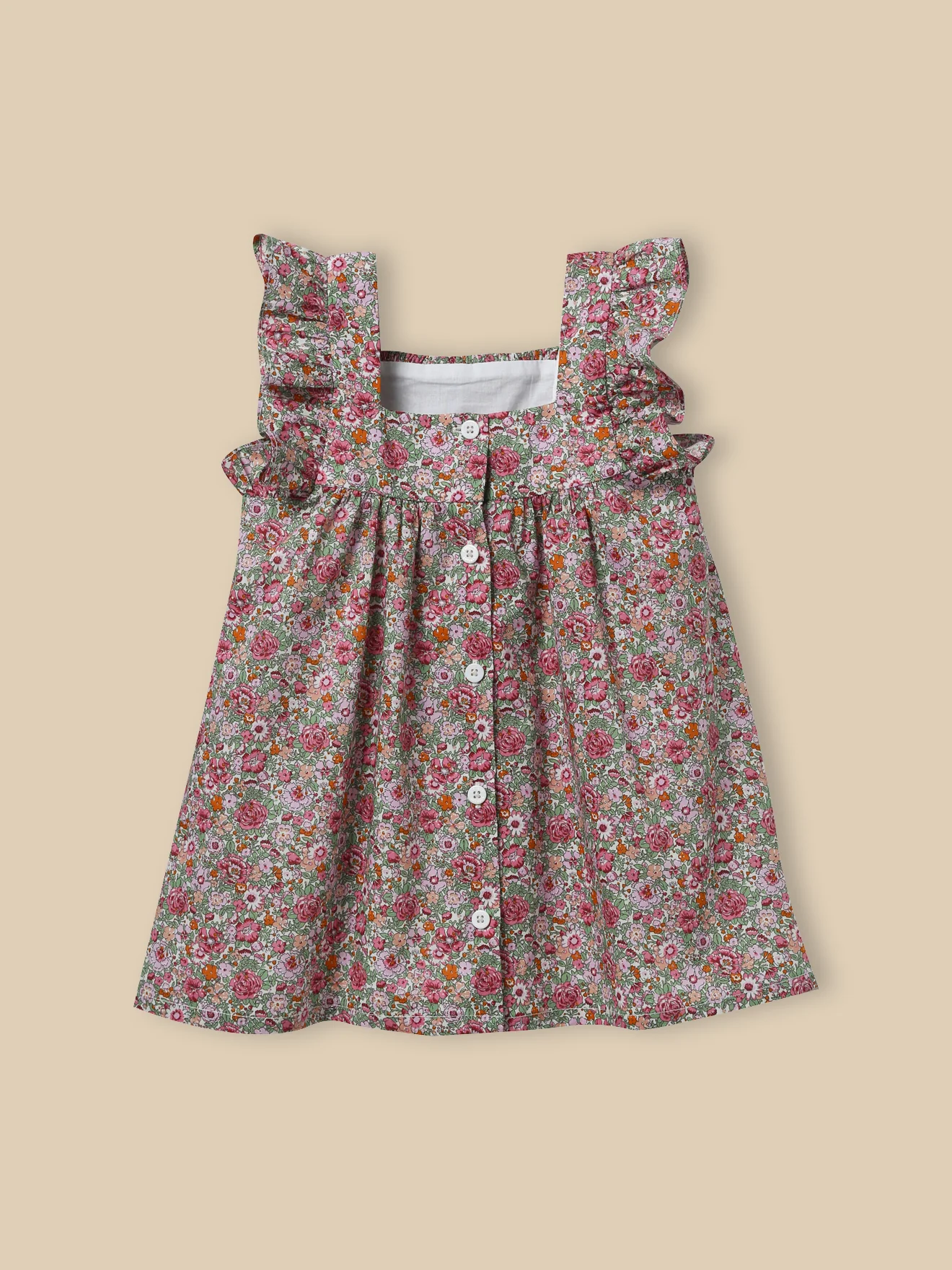 Robe Scarlette en tissu Liberty - Collection Fêtes et Mariages - Image 4
