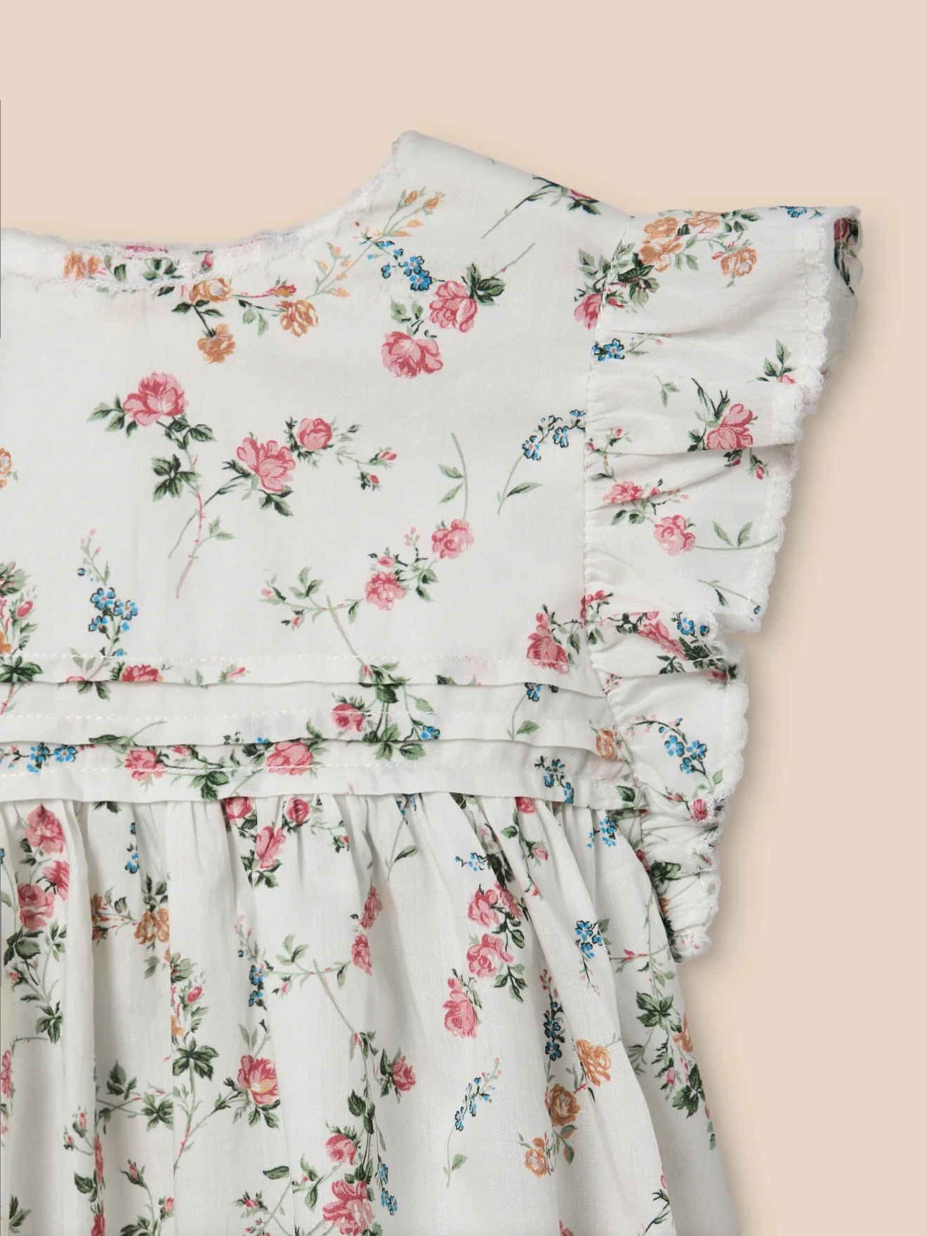 Robe en tissu Liberty bébé - Image 3