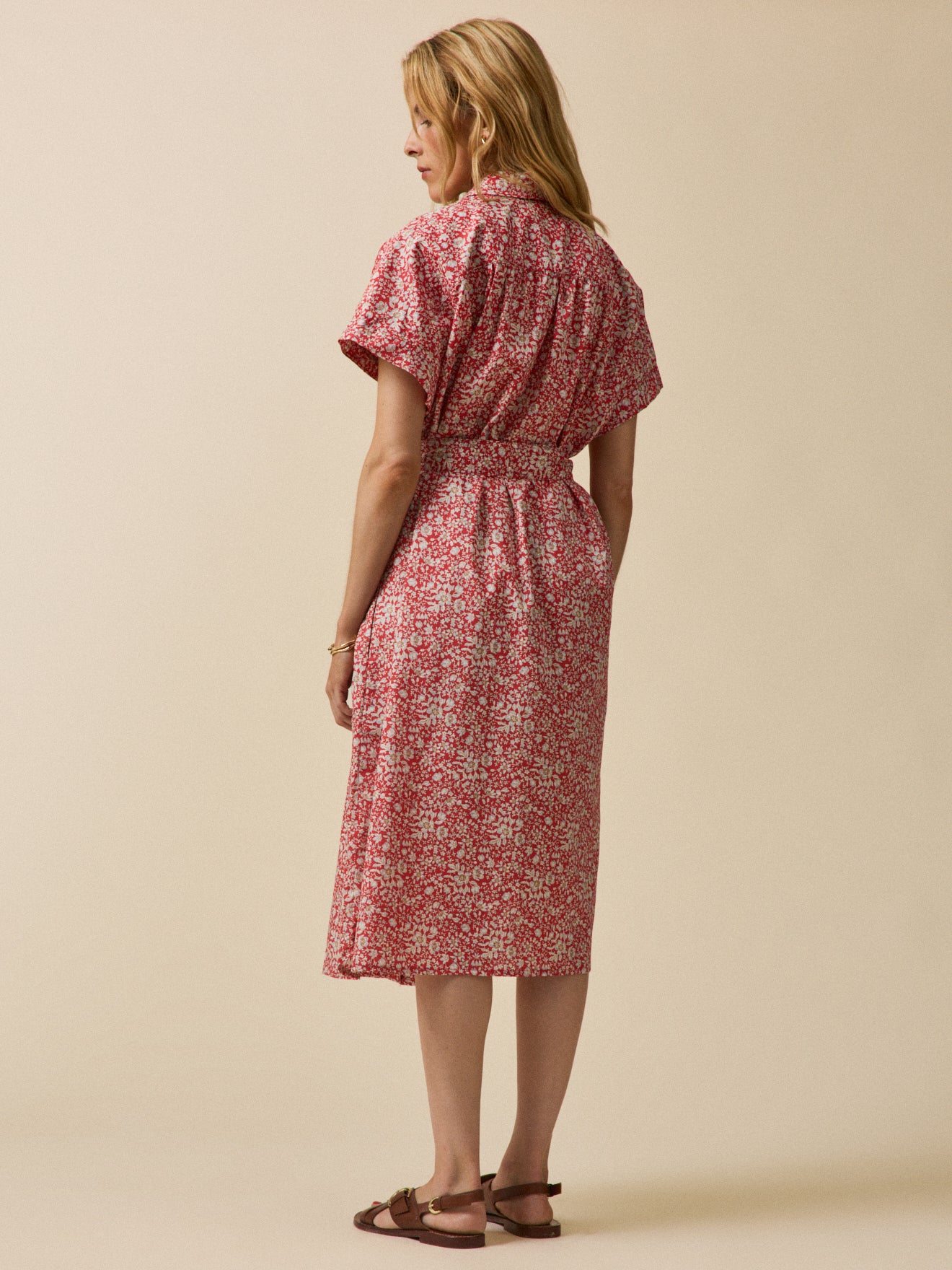 Robe sans manches femme tissu Liberty - Limited Collection - Image 2