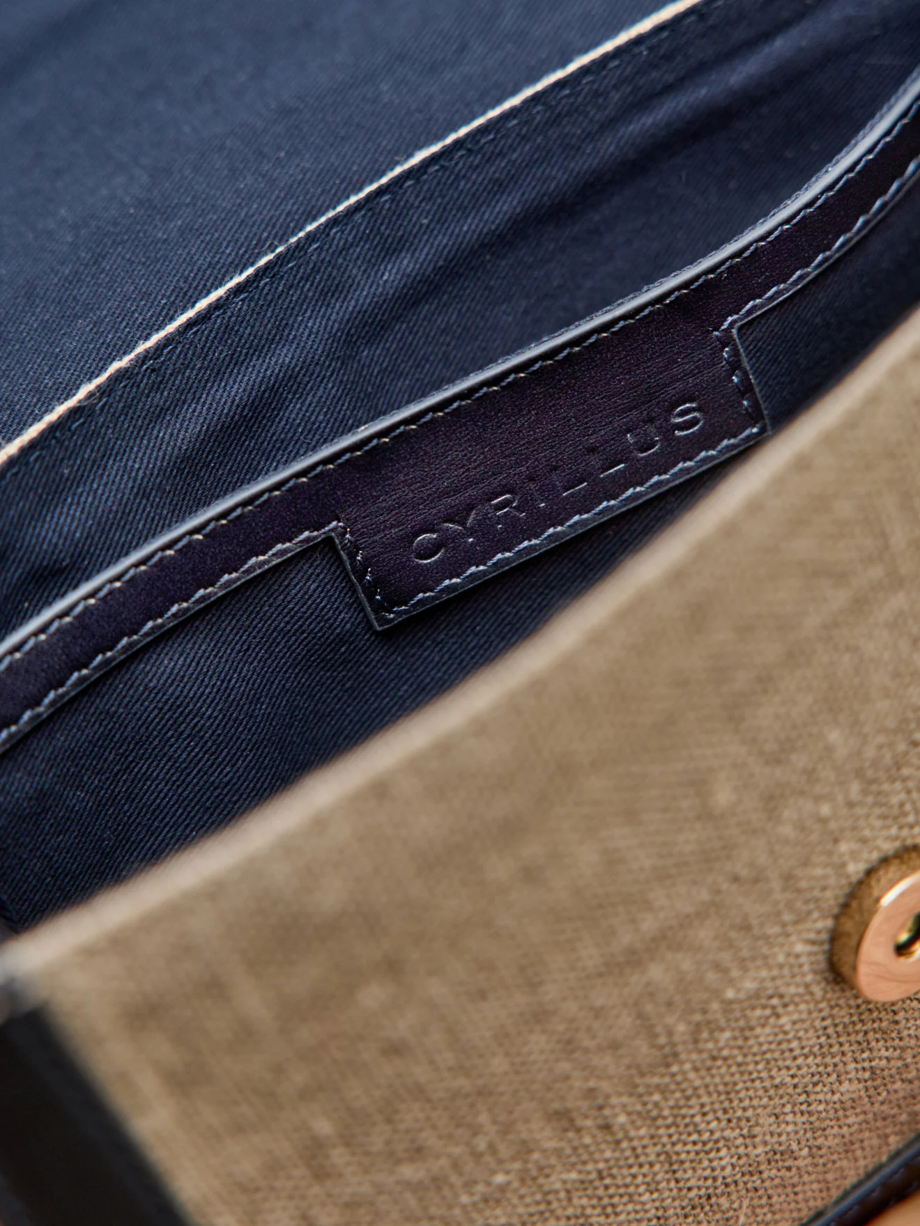 Sac besace femme bi-matière - Collection Maroquinerie Cyrillus - Image 5