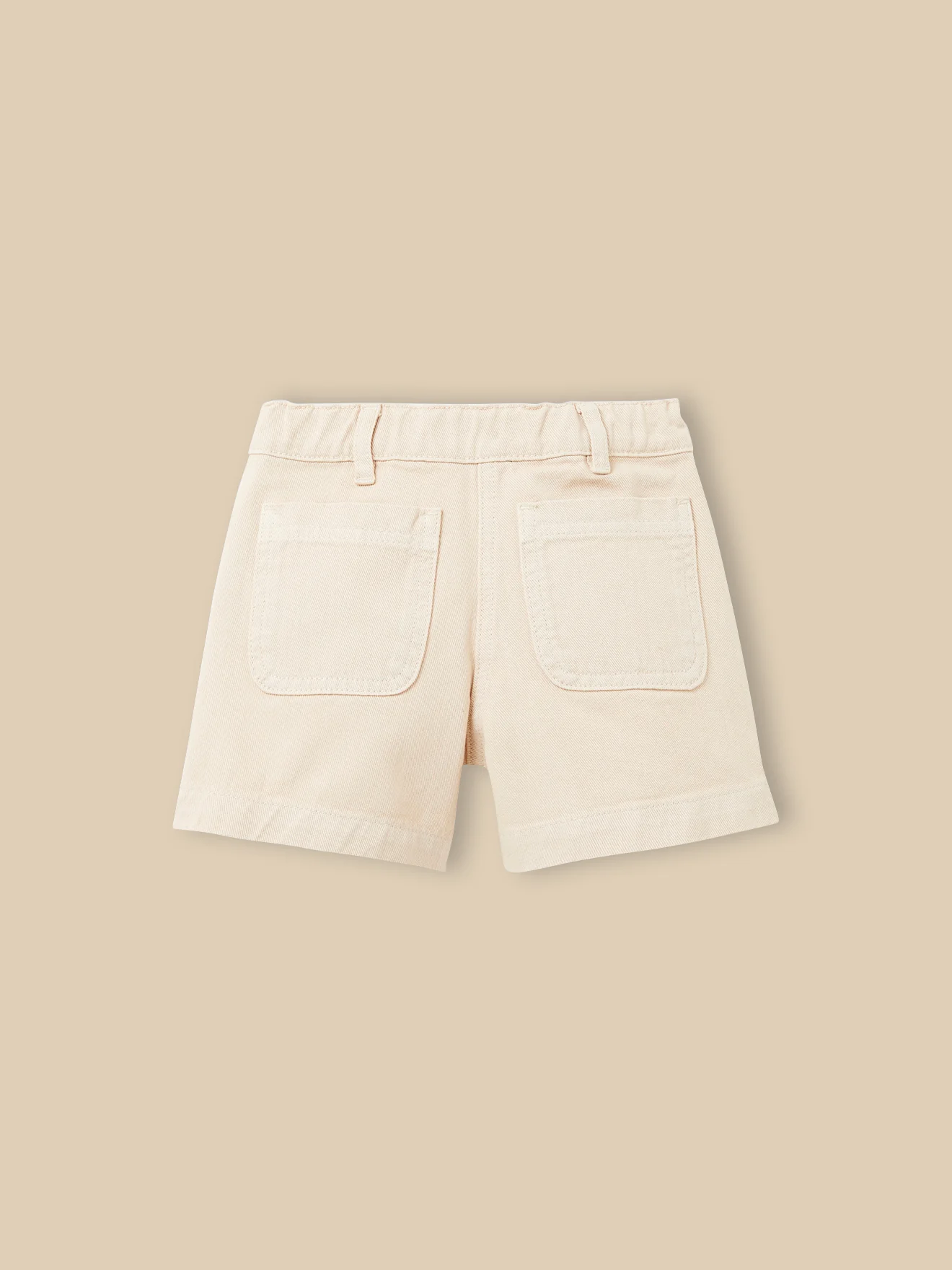 Short Fille denim couleur - Image 2