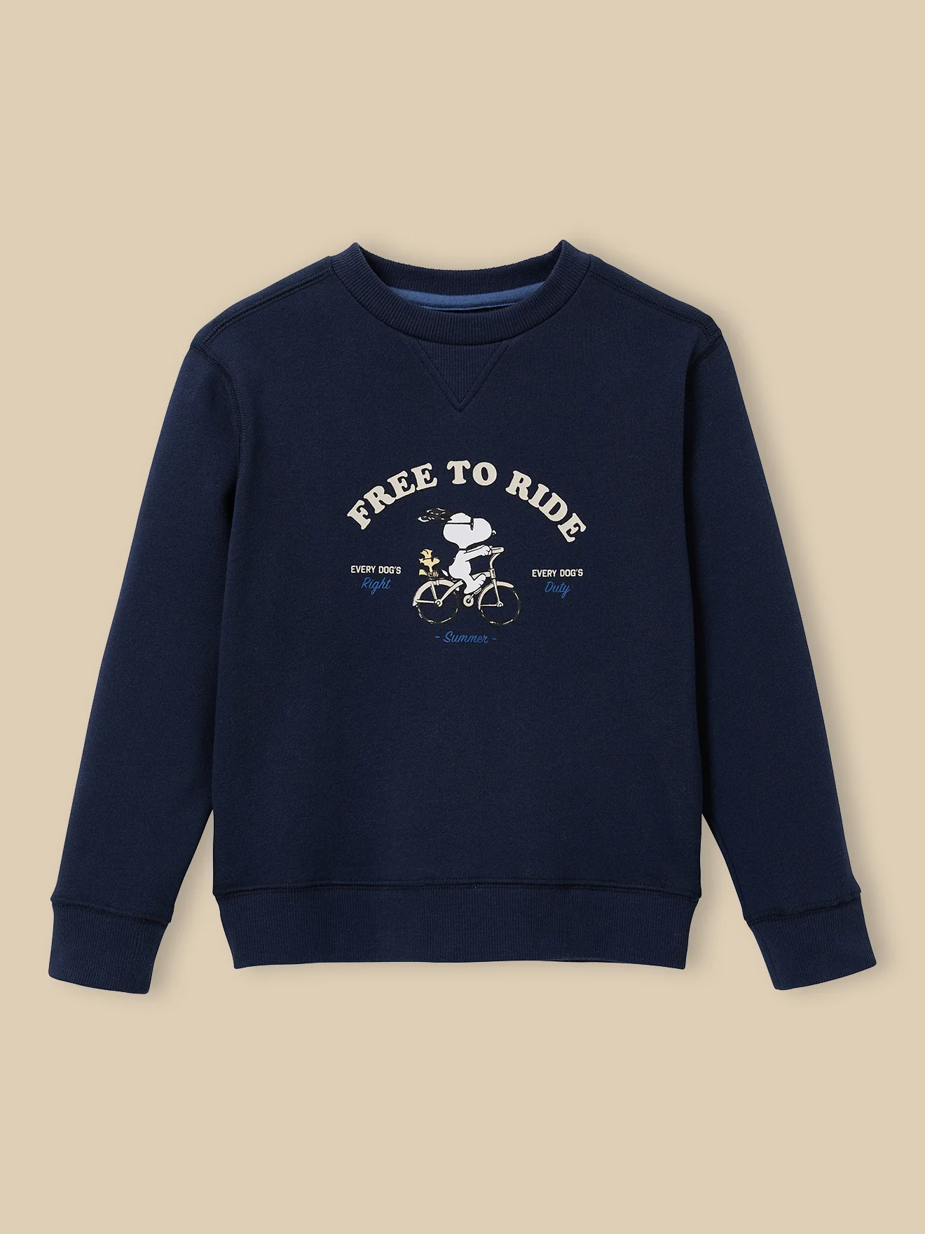Sweat Enfant Cyrillus x PEANUTS(TM) Collection Snoopy