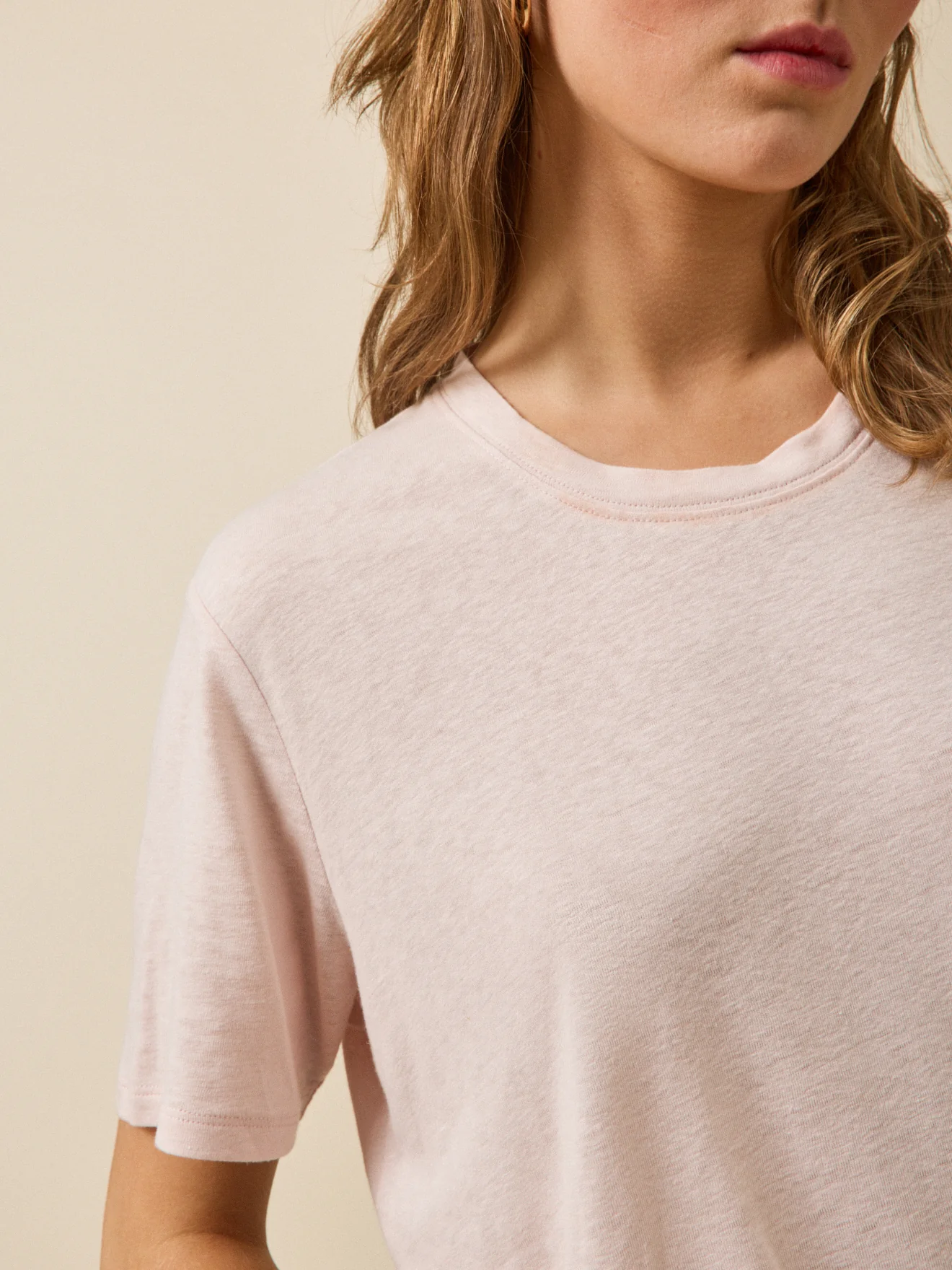 T-shirt lin et viscose femme - Image 4