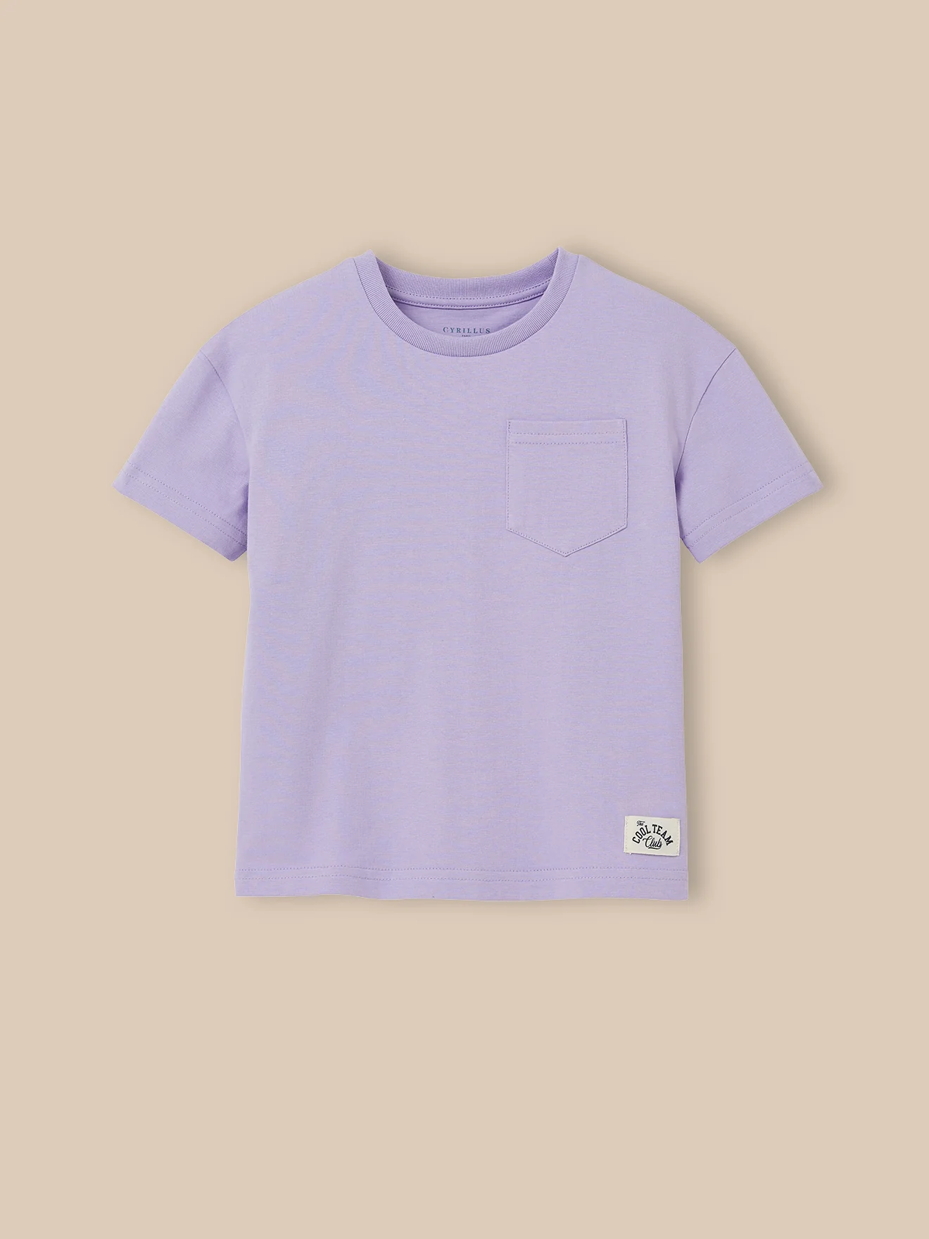 T-shirt uni garçon - Coton biologique - Image 2