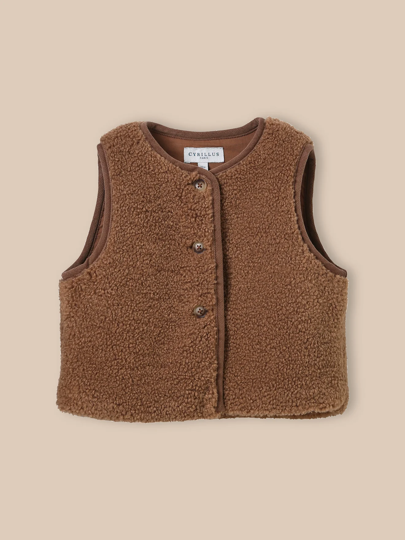 Veste sans manches en sherpa Bébé - Image 4