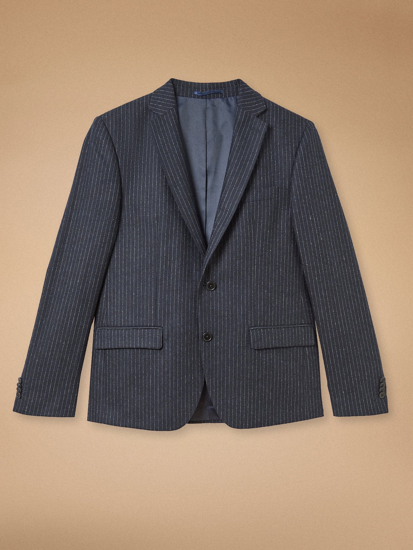 Veste de costume lainage rayé homme - Image 6