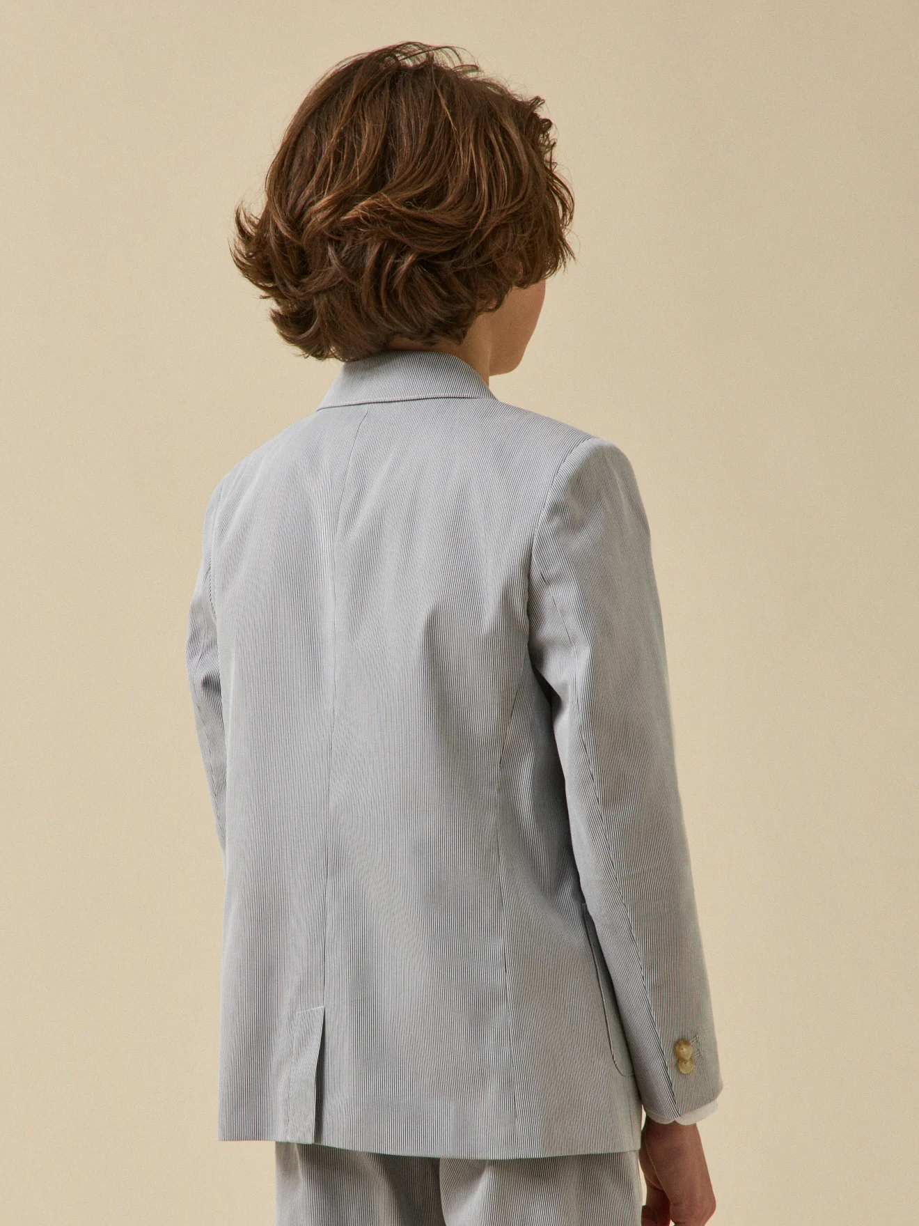 Veste de costume rayée Garçon - Collection Fêtes et Mariages - Image 3