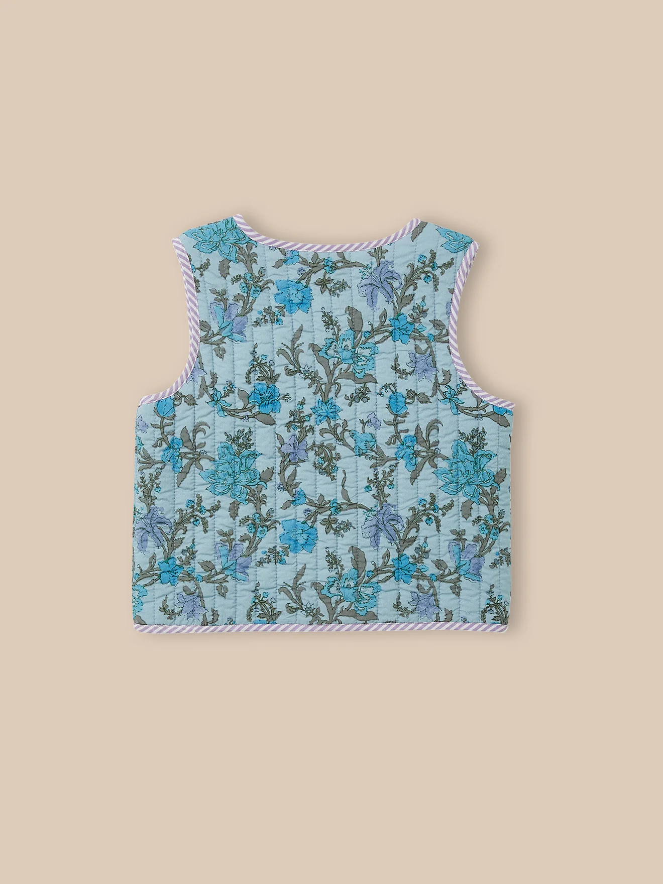 Veste matelassée Fille imprimé Flore - Image 3